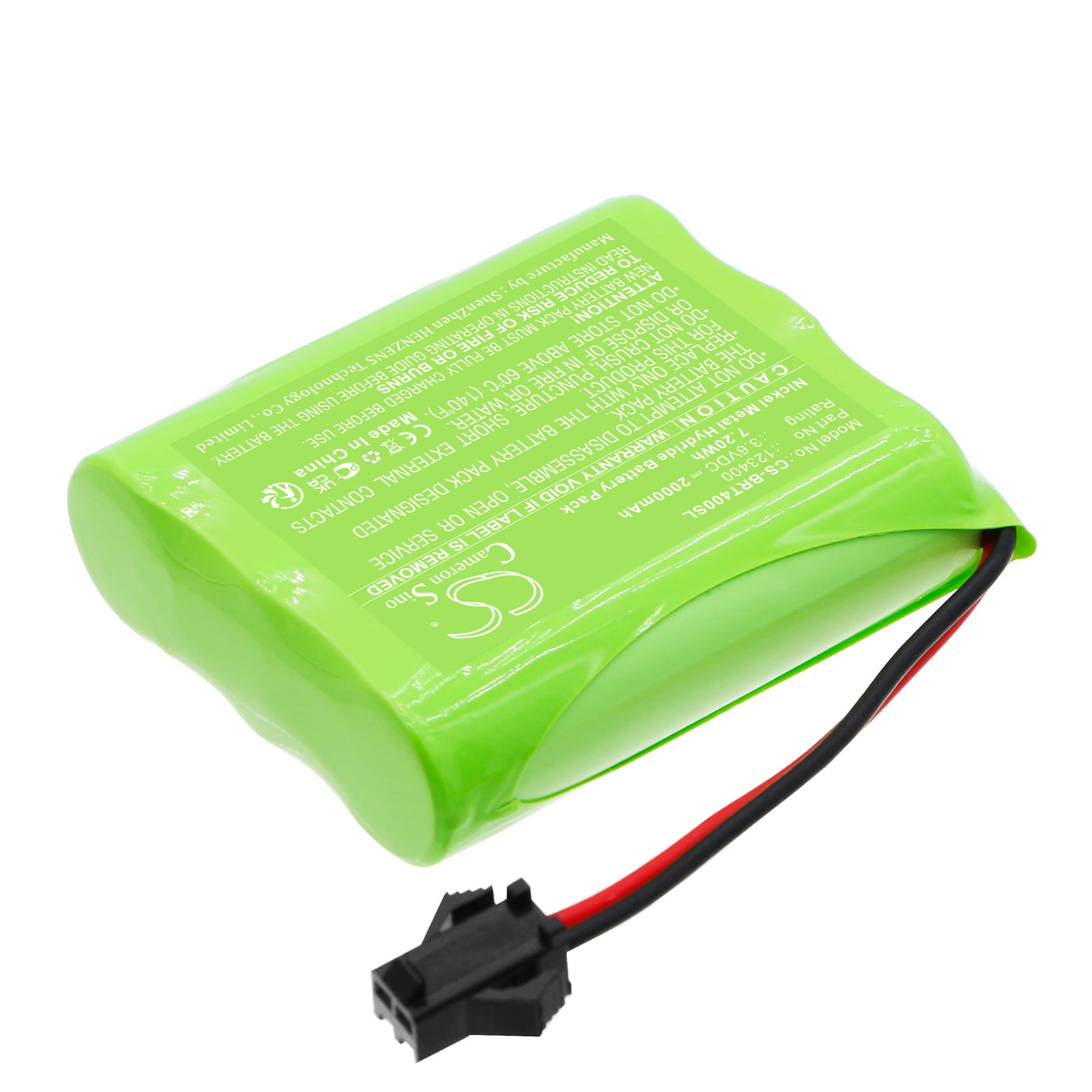Batteri till Kosmetisk spegel för BRAVAT SITIA, 417110, FLORIANA m.fl.