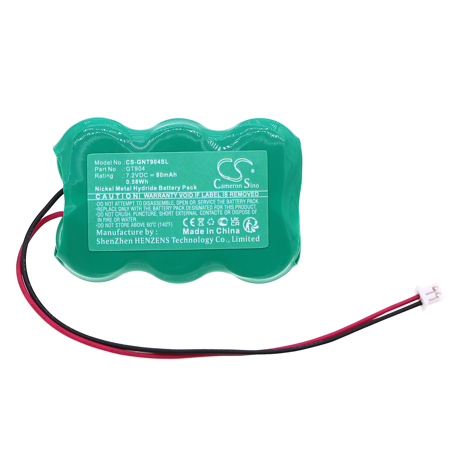 Batteri till Sirenlarm för Getronic GT Auto Alarm Car Siren, 944 Siren, 945 Siren