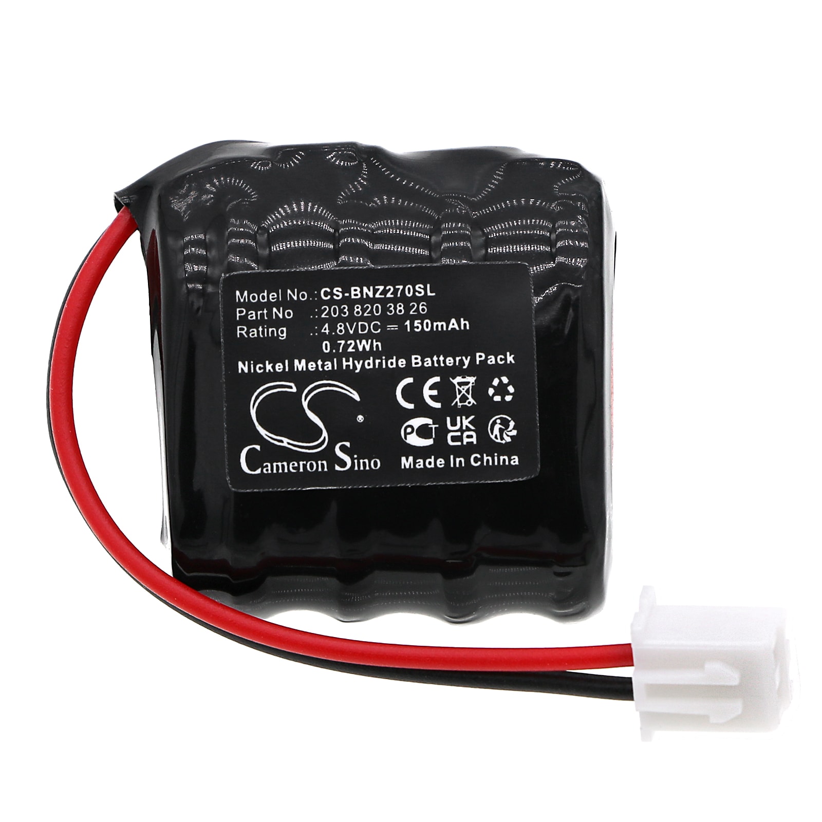 Batteri till Sirenlarm för Mercedes-Benz CLK Siren Alarm, CLK 270, CLK 320