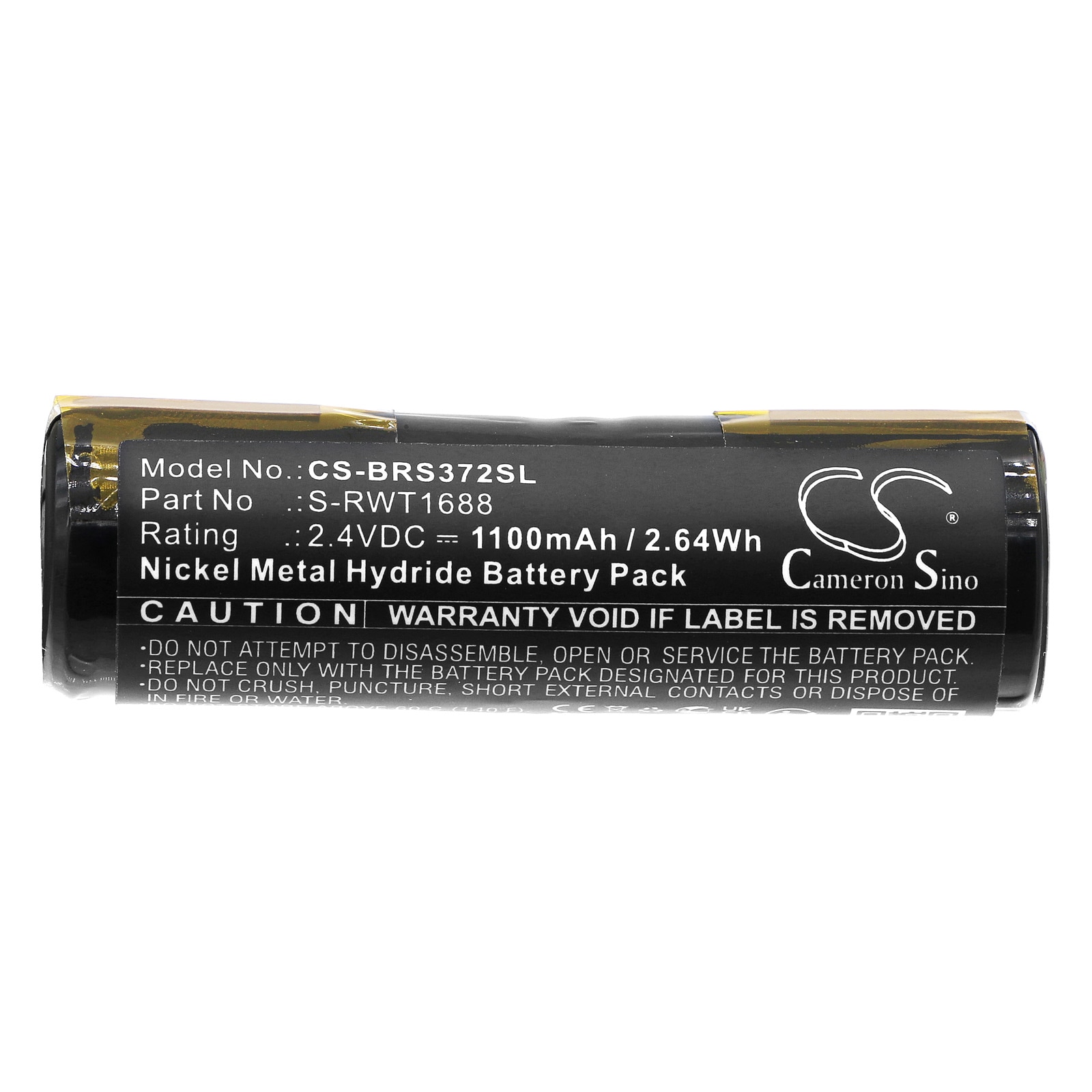 Batteri till Tandborste för Rowenta Dentasonic, Dentacontrol Duo, Dentacontrol 707 m.fl.