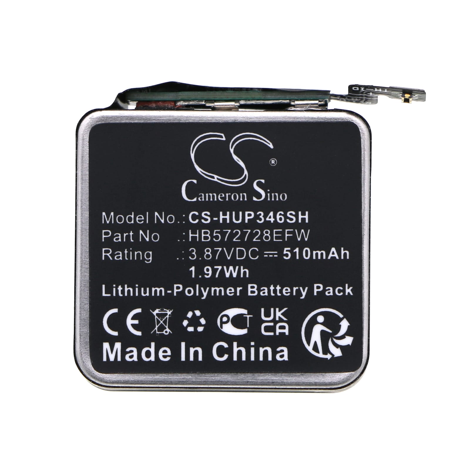 Batteri till Smart klocka för Huawei Watch GT3 Pro 46mm