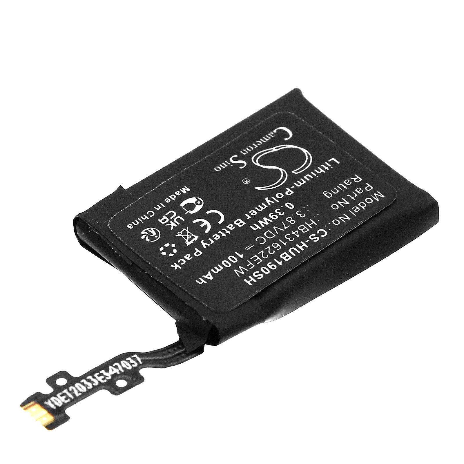 Batteri till Smart klocka för Huawei Band B6, Band B7, FDS-B19 m.fl.
