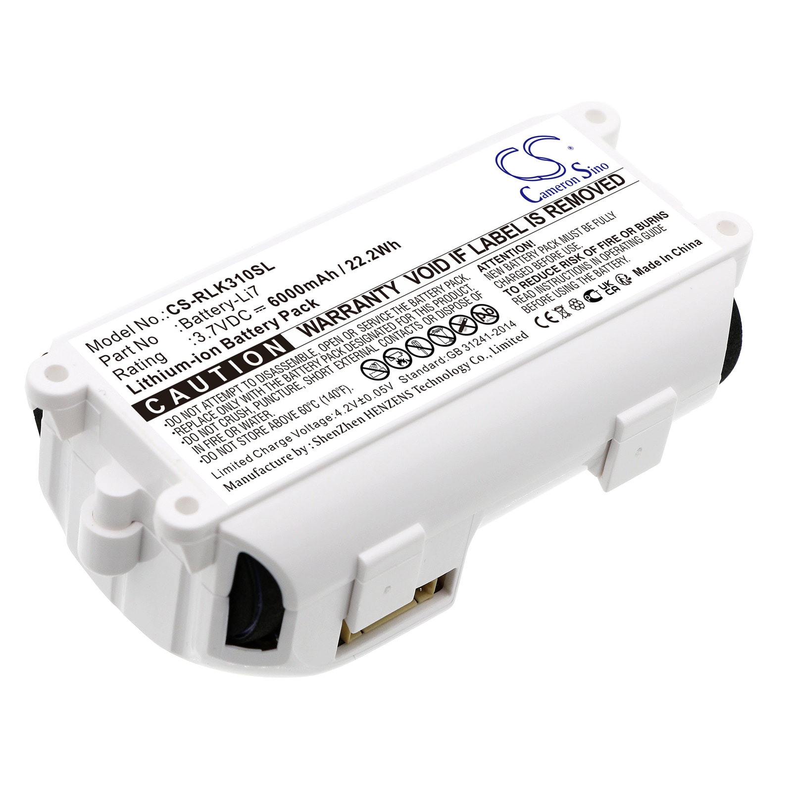 Batteri till Säkerhetskamera för hemmet för Reolink Argus 3 Pro