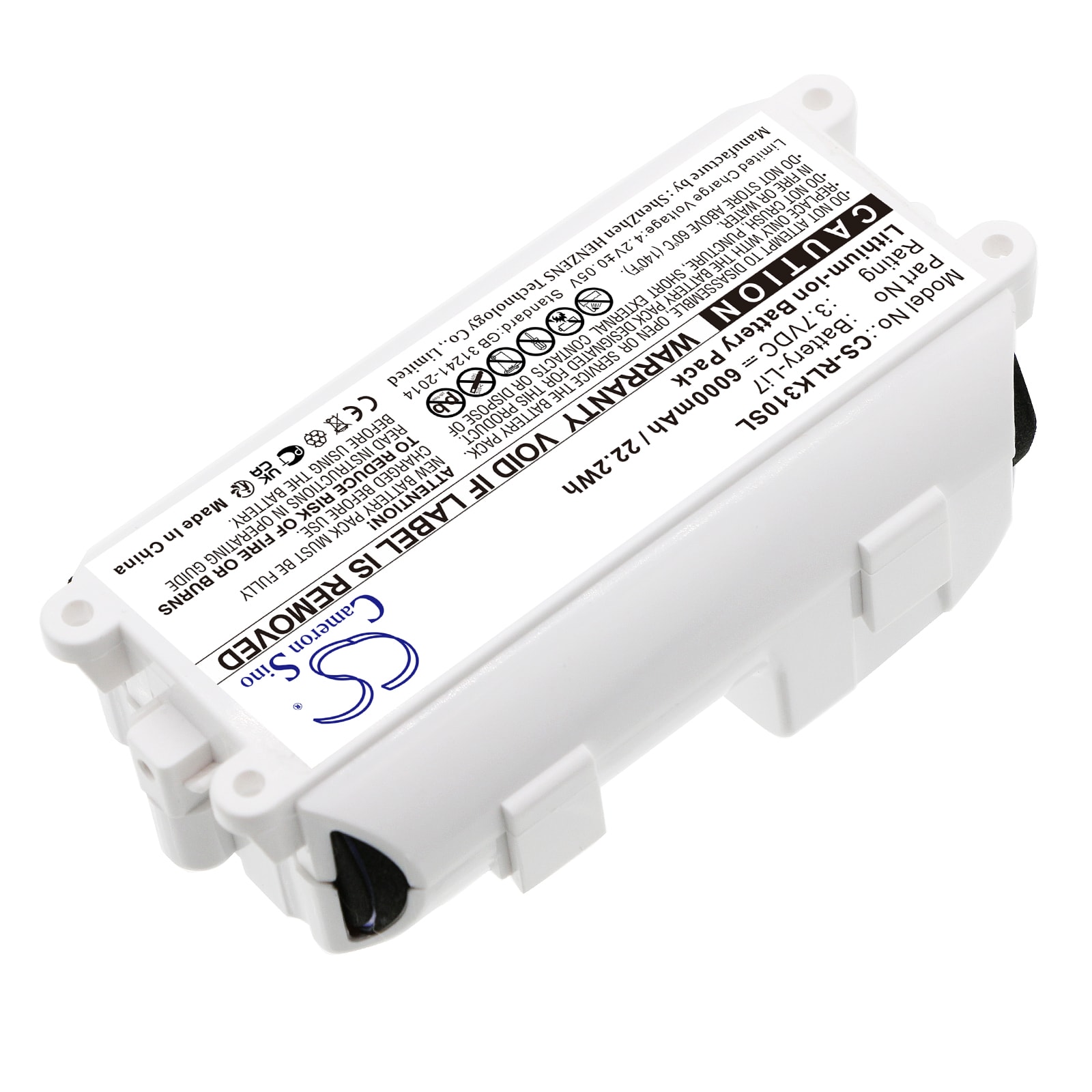 Batteri till Säkerhetskamera för hemmet för Reolink Argus 3 Pro