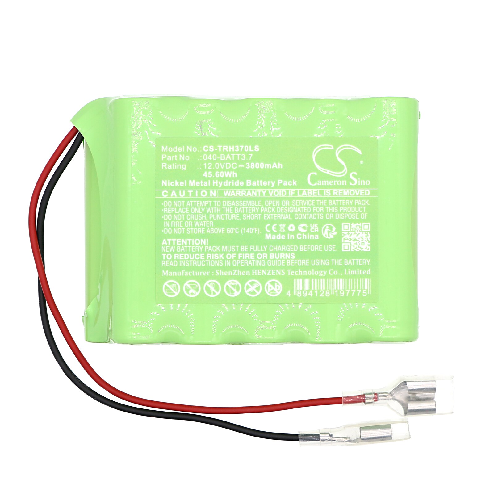 Batteri till Cyklar Ficklampor för Trail Tech 040-BATT3.7