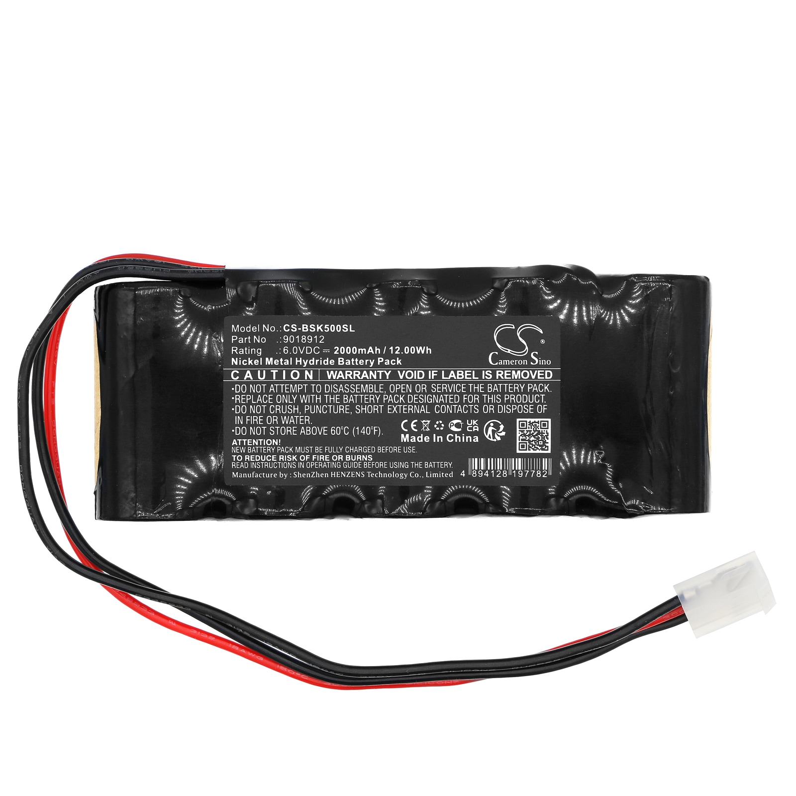 Batteri till Smarta hem för BOSCH D14, K10, K12 m.fl.