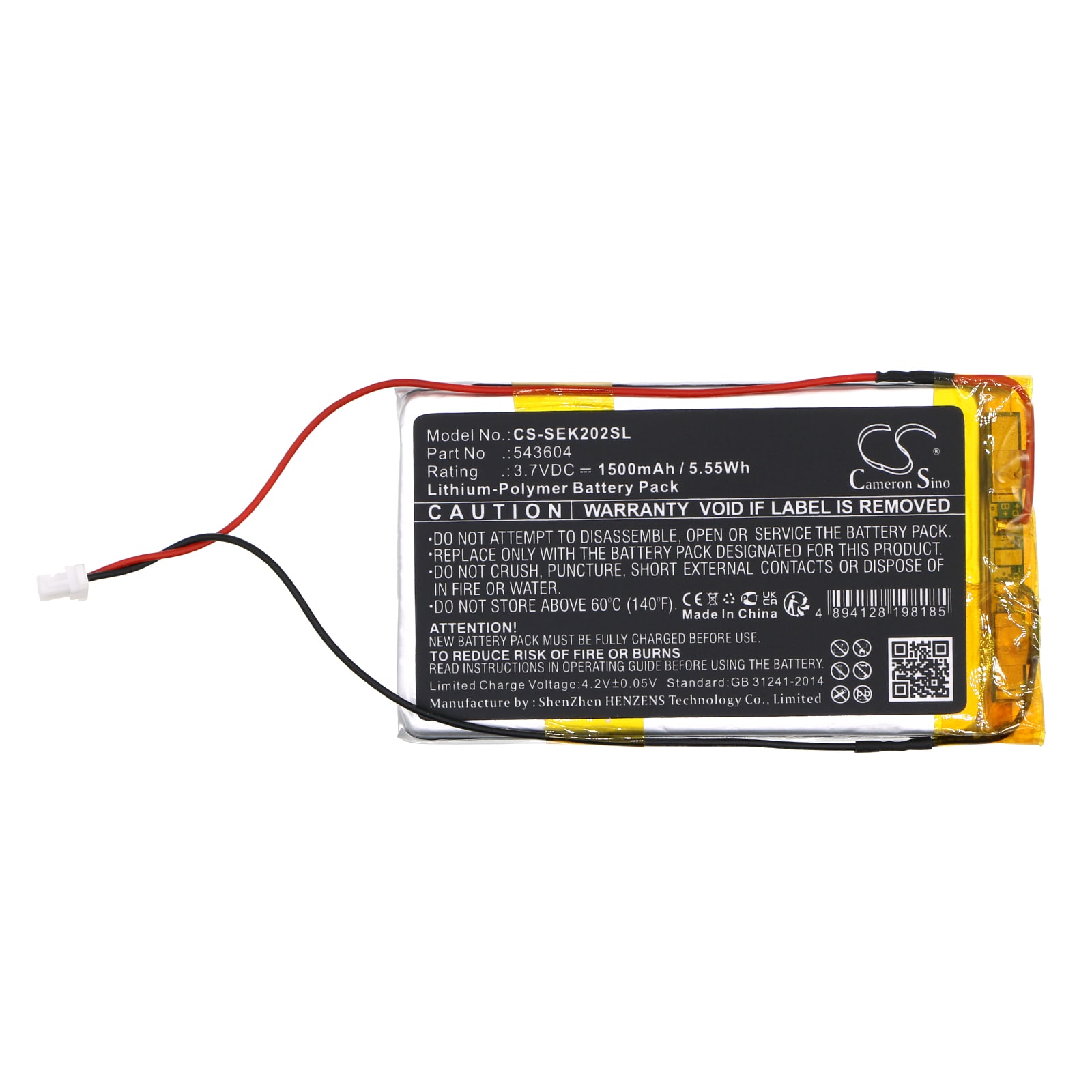 Batteri till Sändare & Mottagare för Sennheiser EK2020, EK 2020-D-II Receiver
