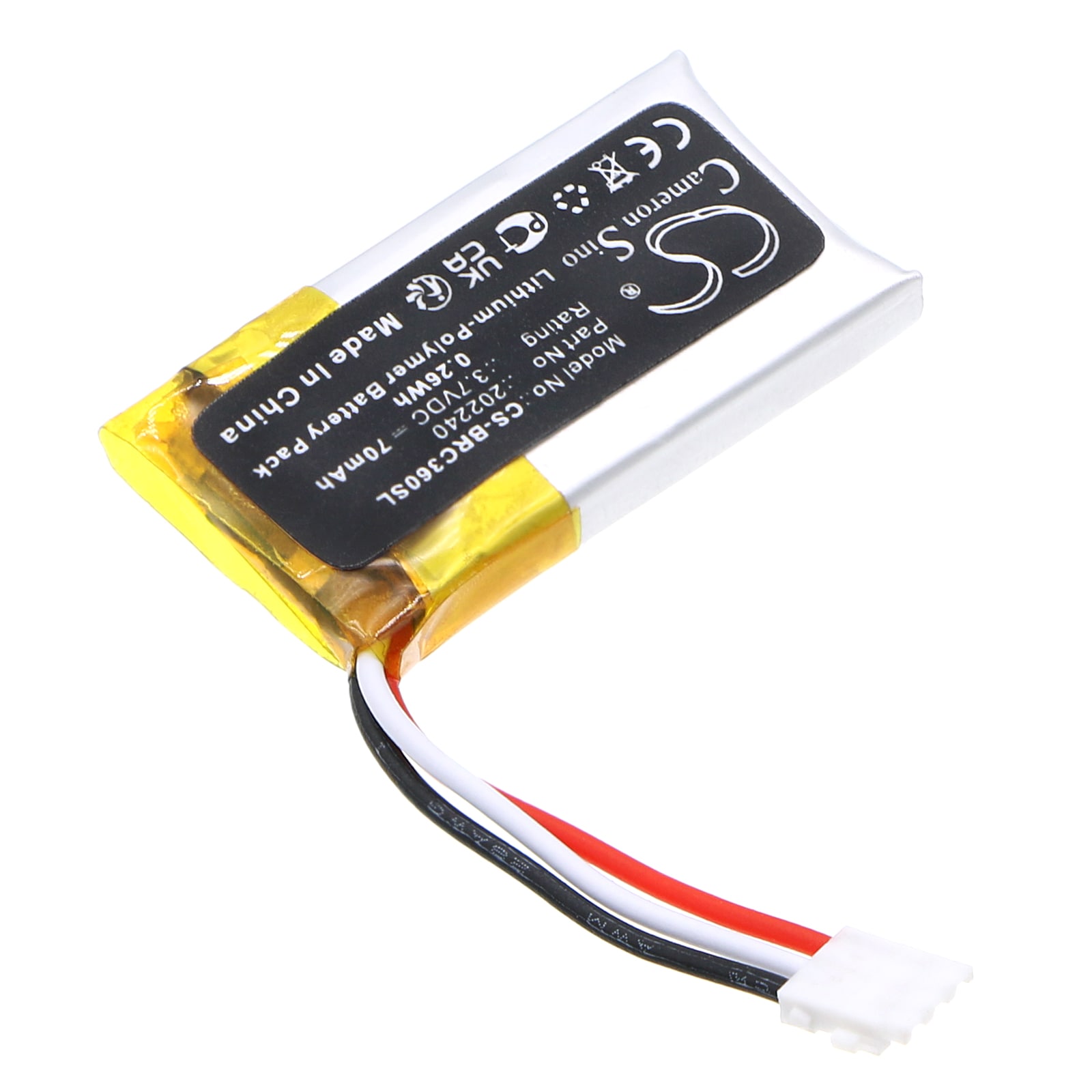 Batteri till Delar till elcyklar för Bosch EB1310000E, LED Remote, BRC3600 m.fl.