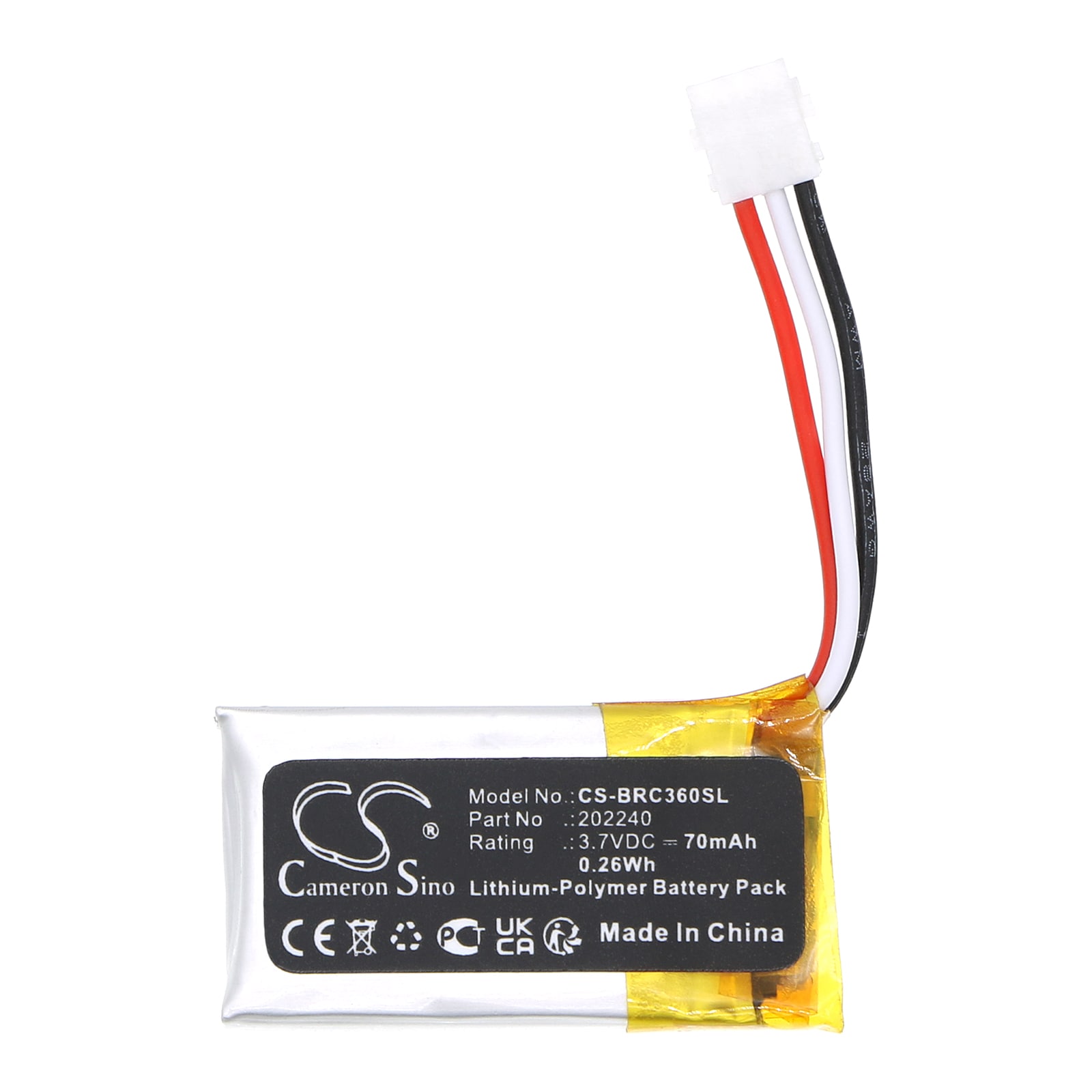 Batteri till Delar till elcyklar för Bosch EB1310000E, LED Remote, BRC3600 m.fl.