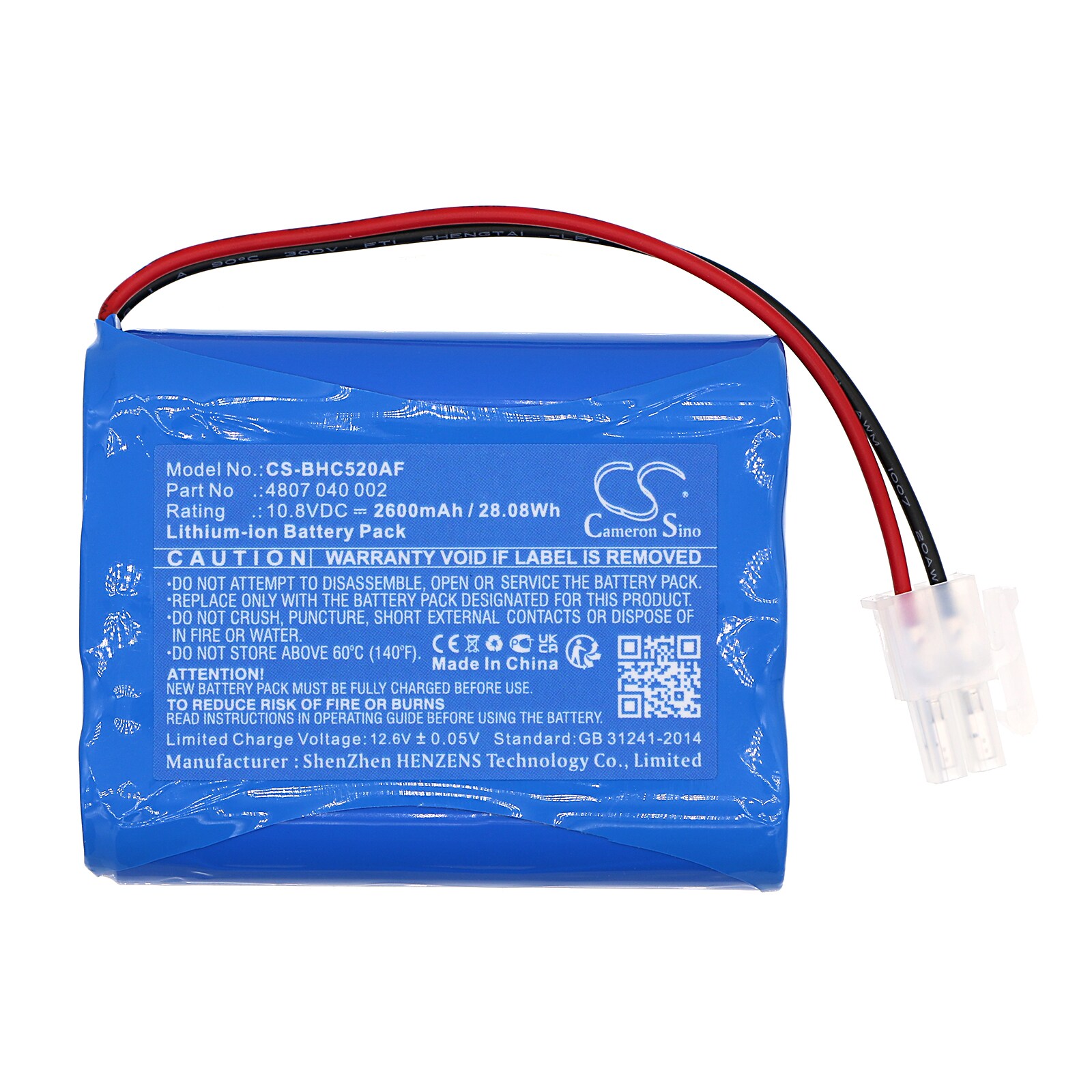 Batteri till Smarta hem för Becker Hazard Control, HC520, P10-11-M19 m.fl.