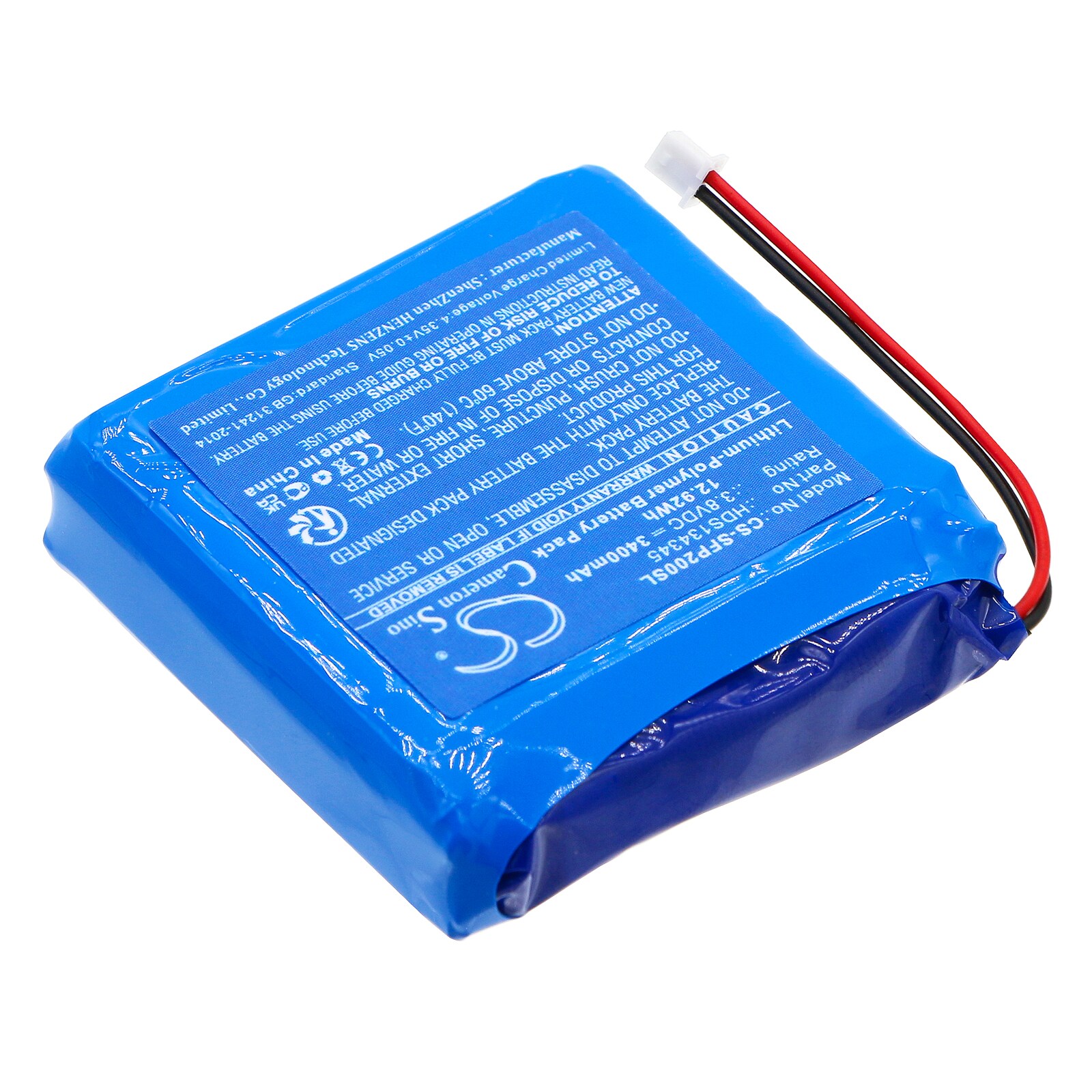 Batteri till Kroppskamera för Safie Pocket 2