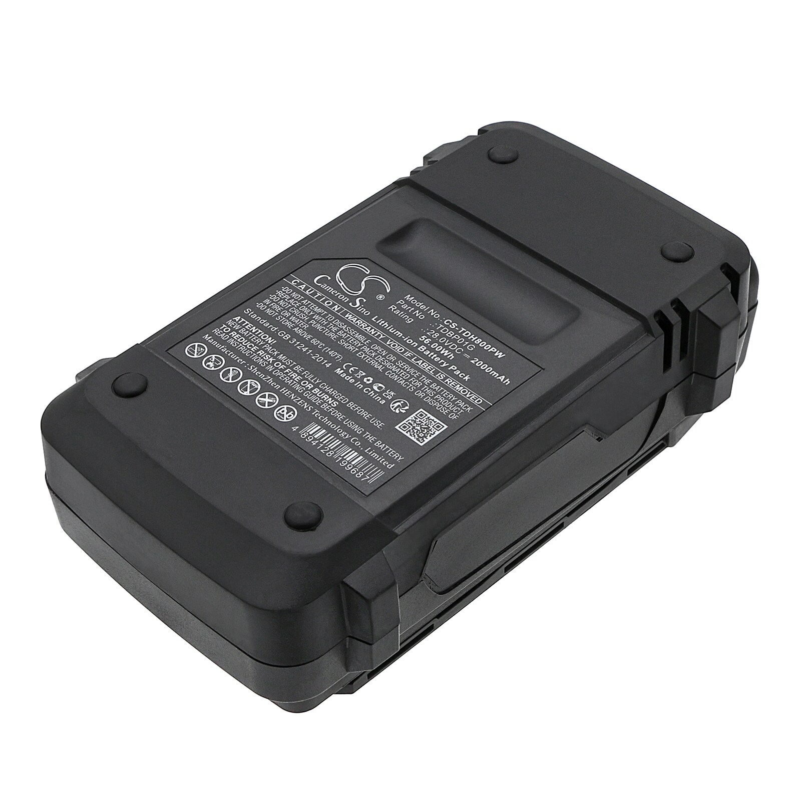 Batteri till Gräsklippare för TECCPO TDHT01G, TDLT01G, TDAB03G m.fl.