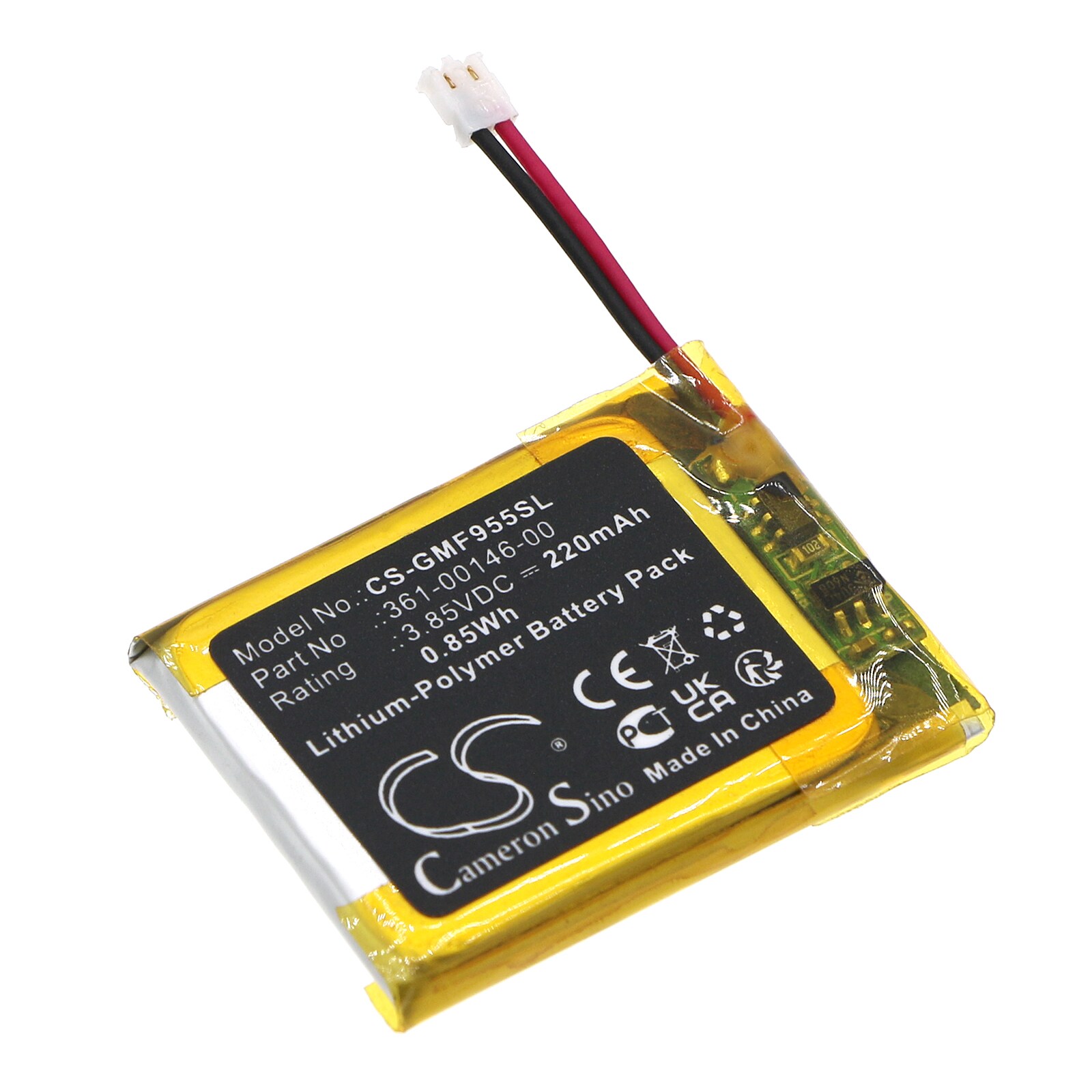 Batteri till Smart klocka för Garmin Forerunner 955 Solar