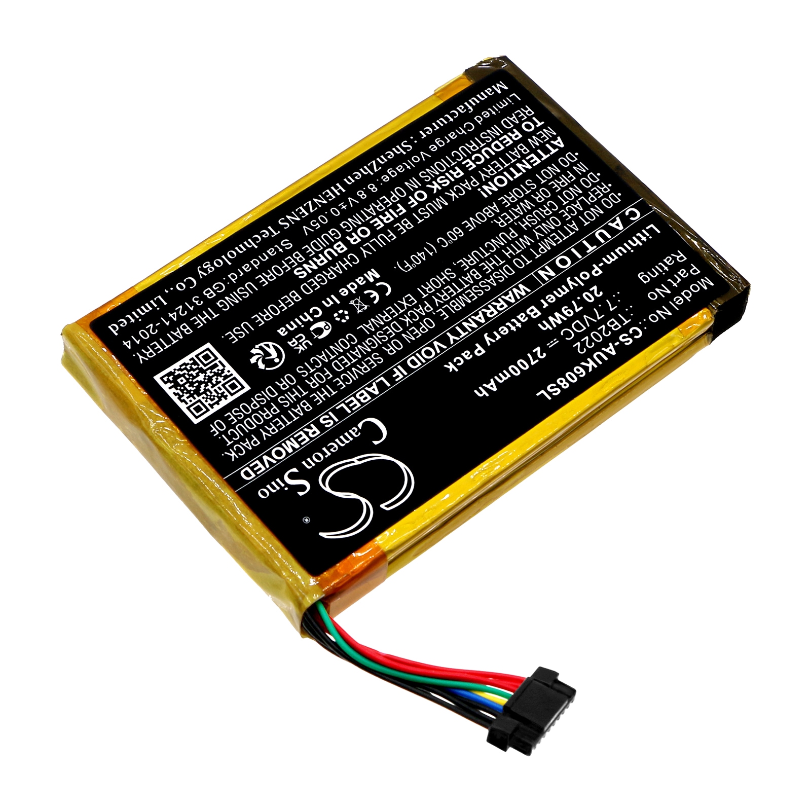Batteri till Diagnostisk scanner för Autel MaxiBAS BT608