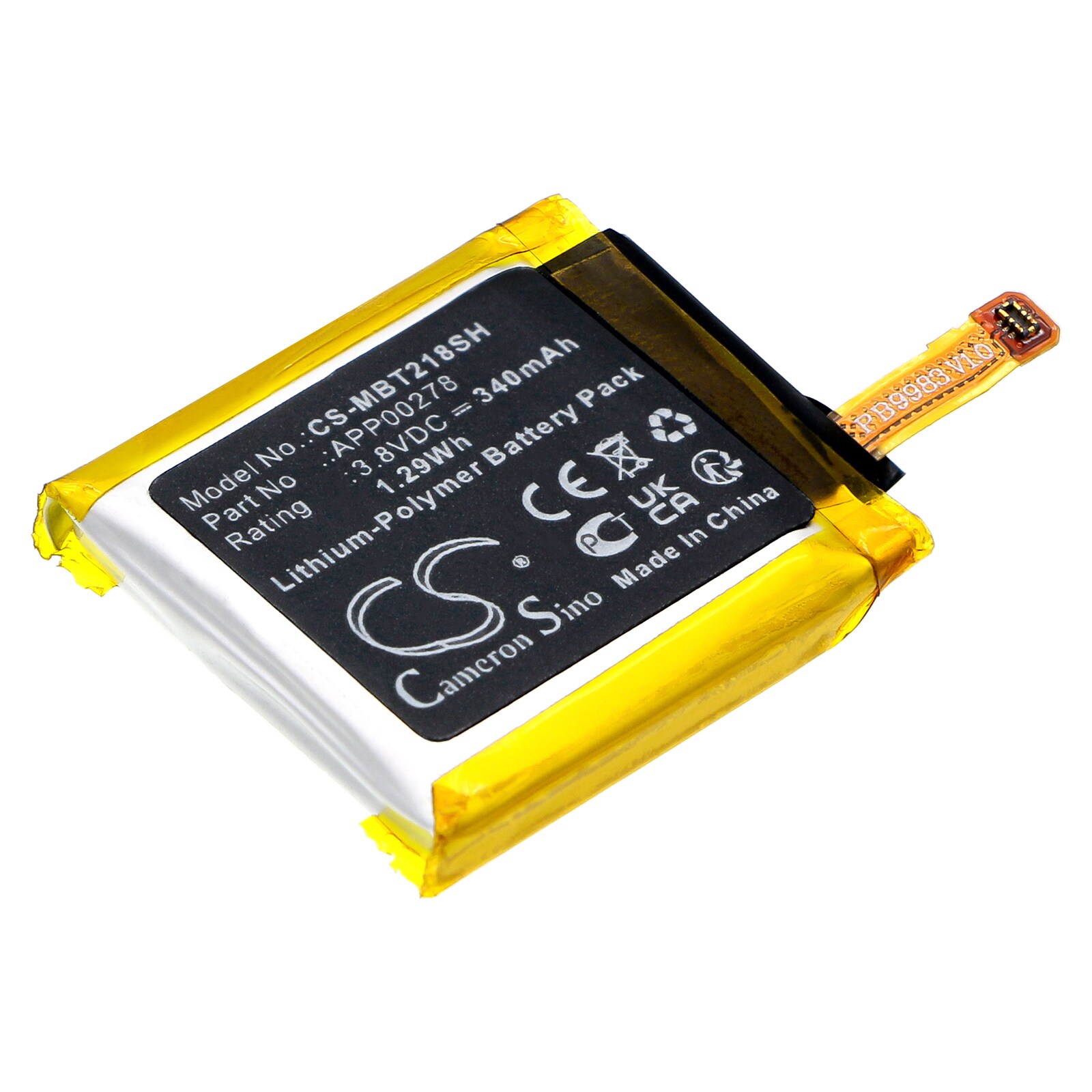 Batteri till Smart klocka för Montblanc SUMMIT S2T18