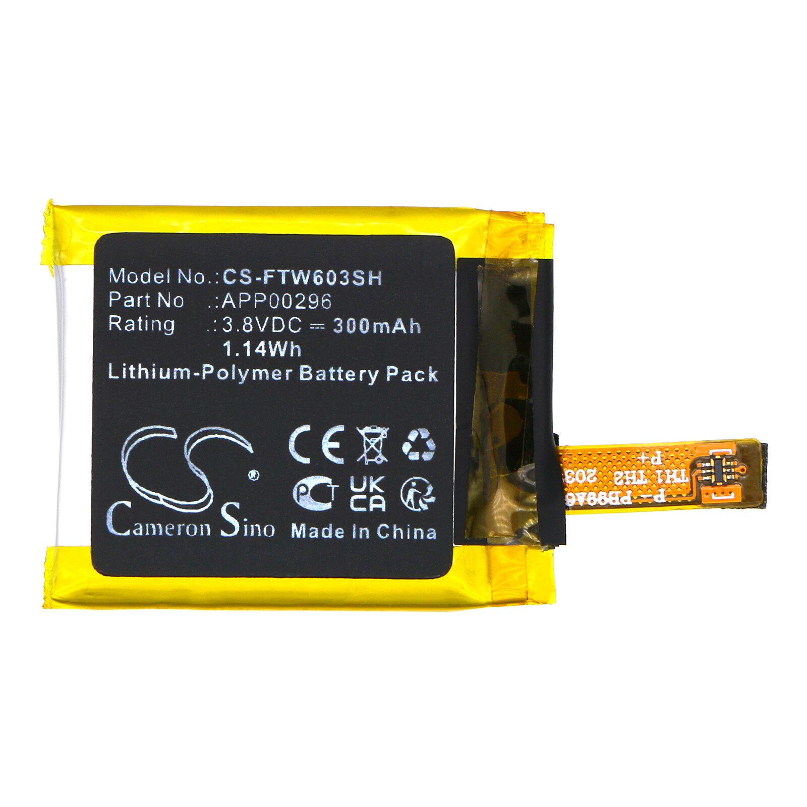 Batteri till Smart klocka för FOSSIL Julianna HR FTW6035