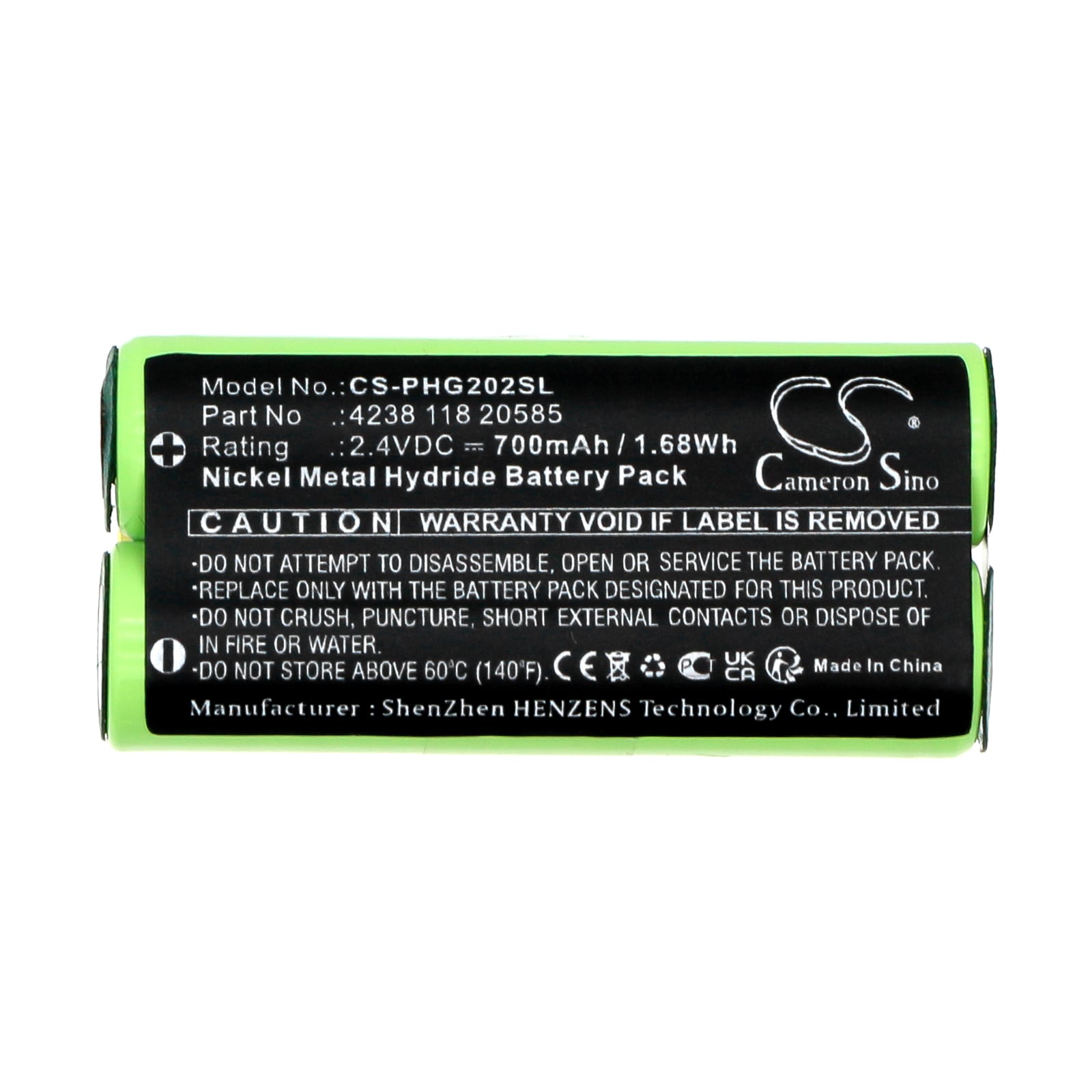 Batteri till Rakapparat för Philips XA2029 Body Groomer, Norelco BG2028