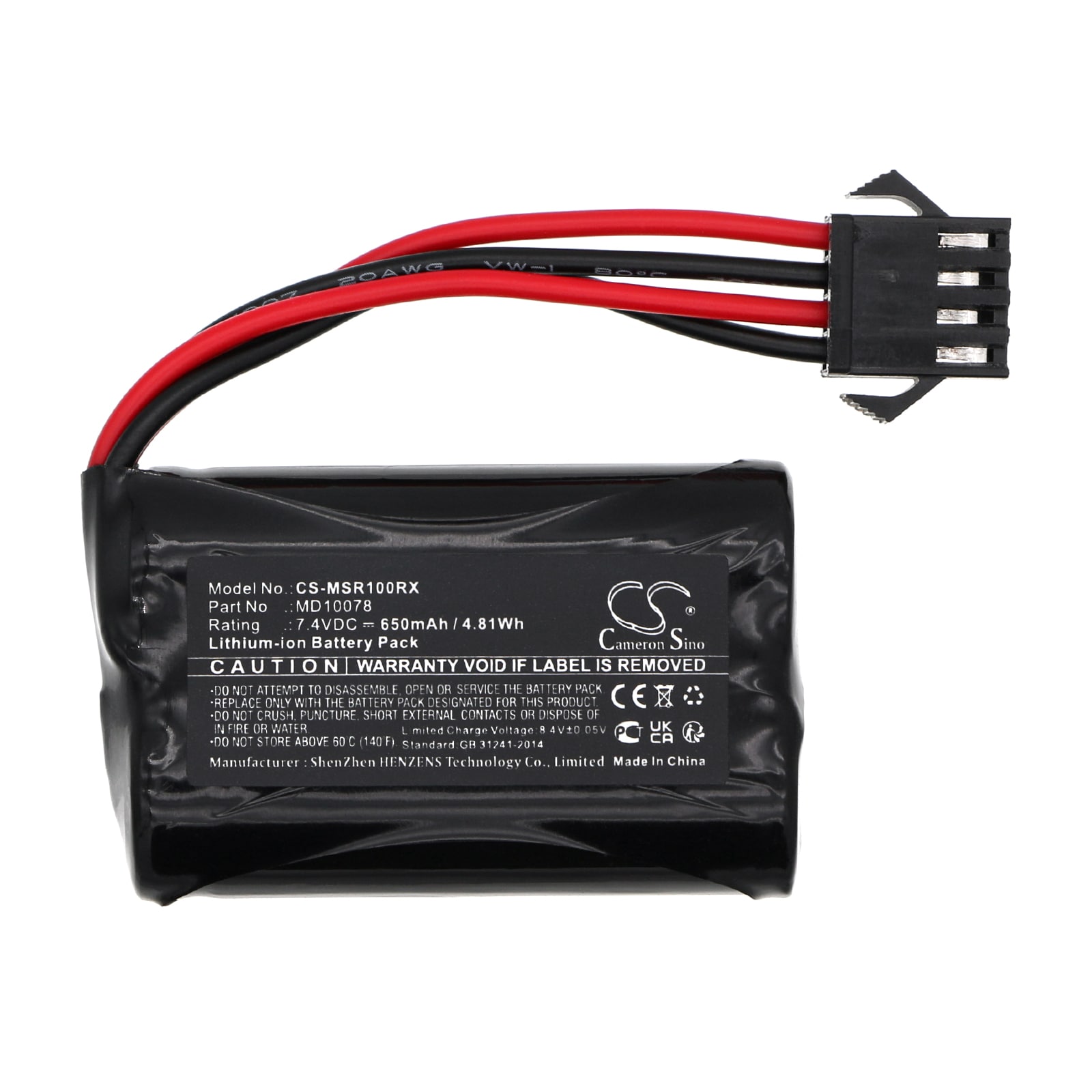 Batteri till Bilar för Modster Vector SR28, Vector SR30