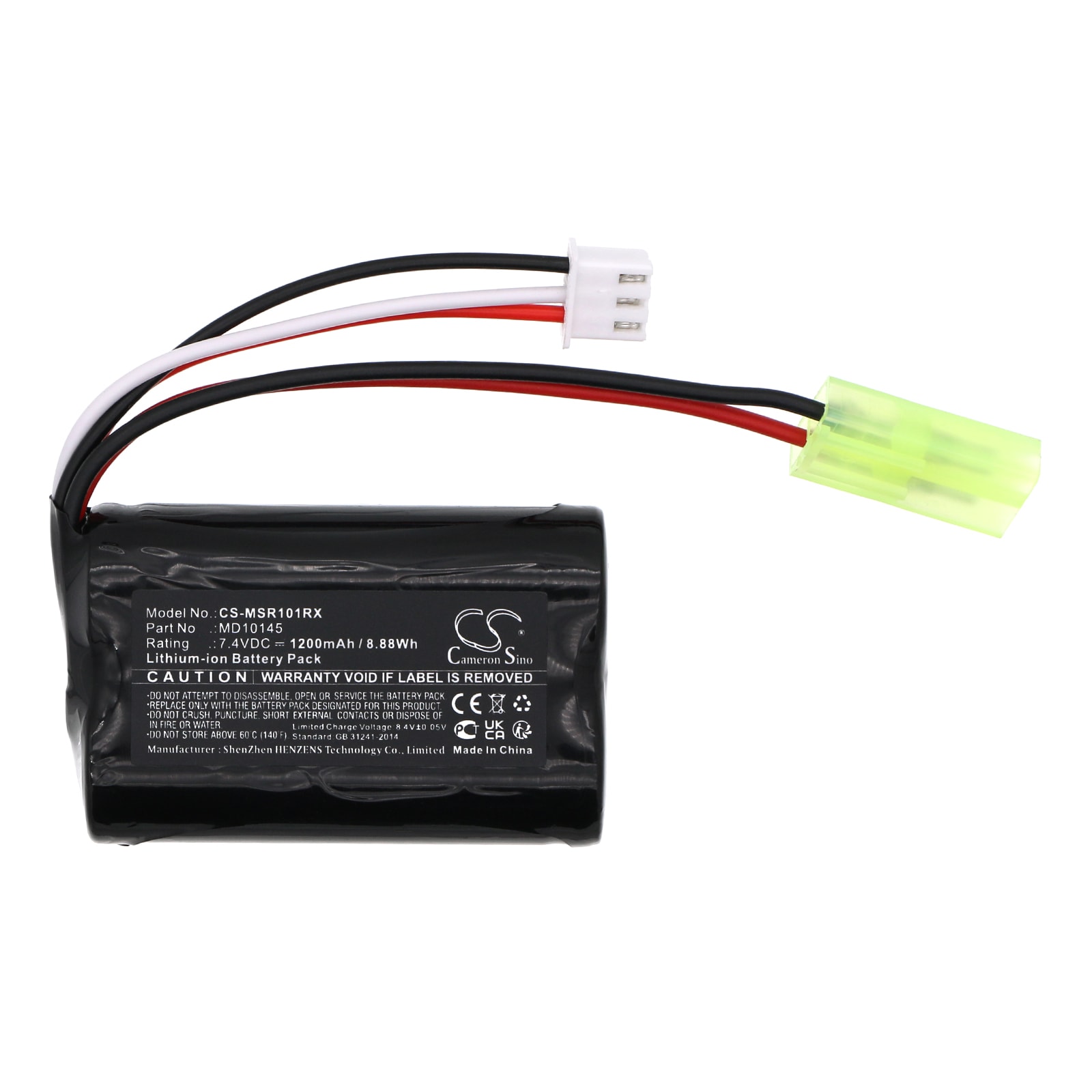 Batteri till Bilar för Modster Vector SR48 Brushed