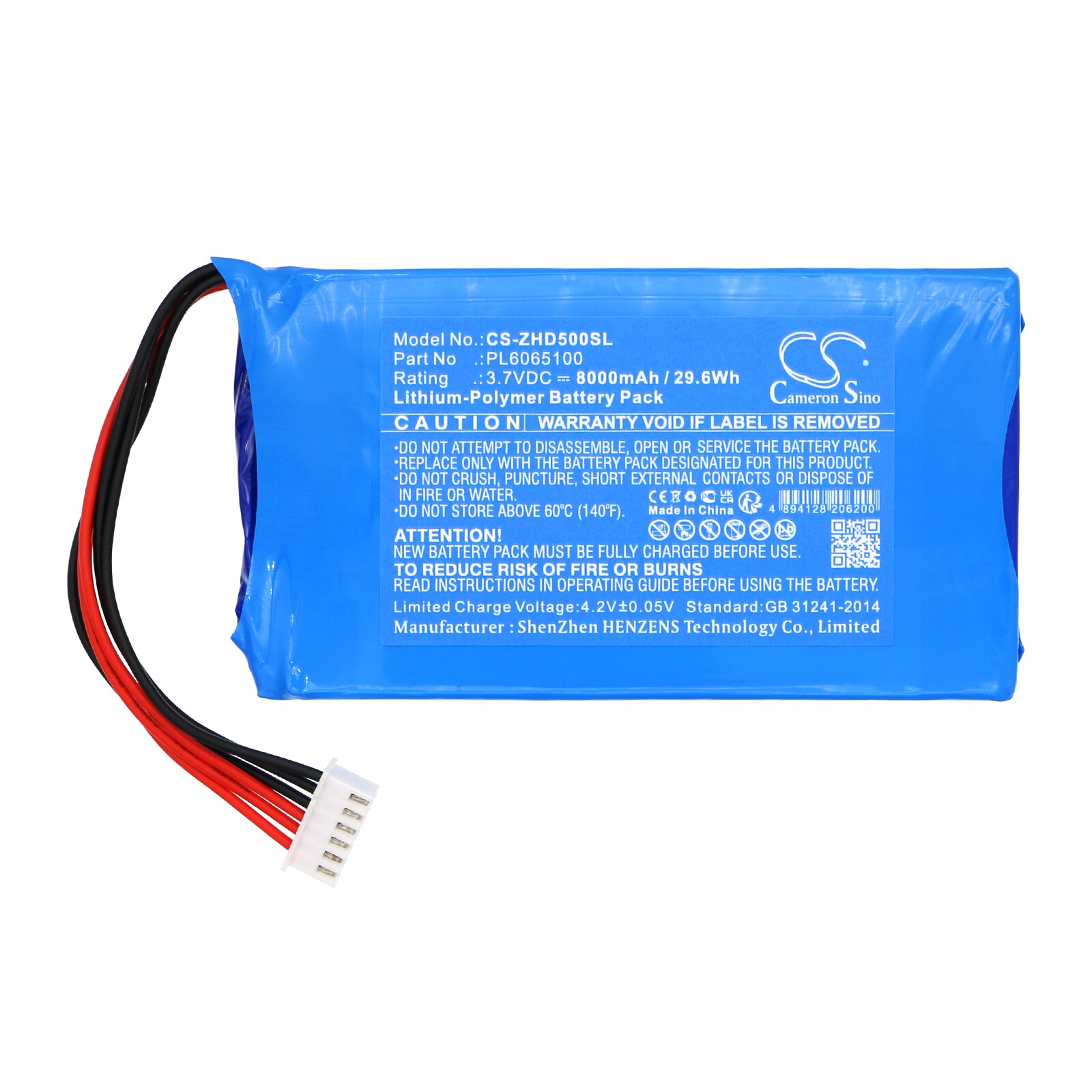 Batteri till Diagnostisk scanner för Zenith Z5 Diagnostic Scan Tools