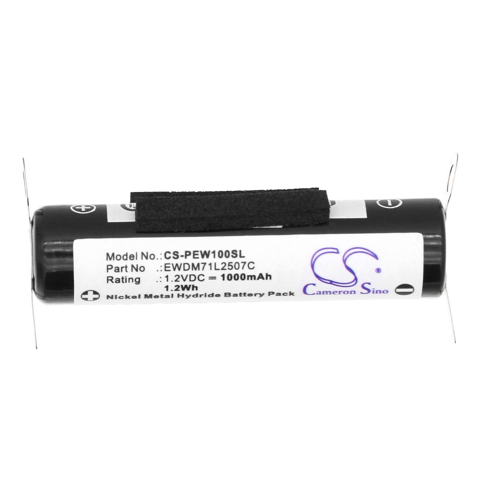 Batteri till Tandborste för Panasonic WEW0890-W406, EW-DC01