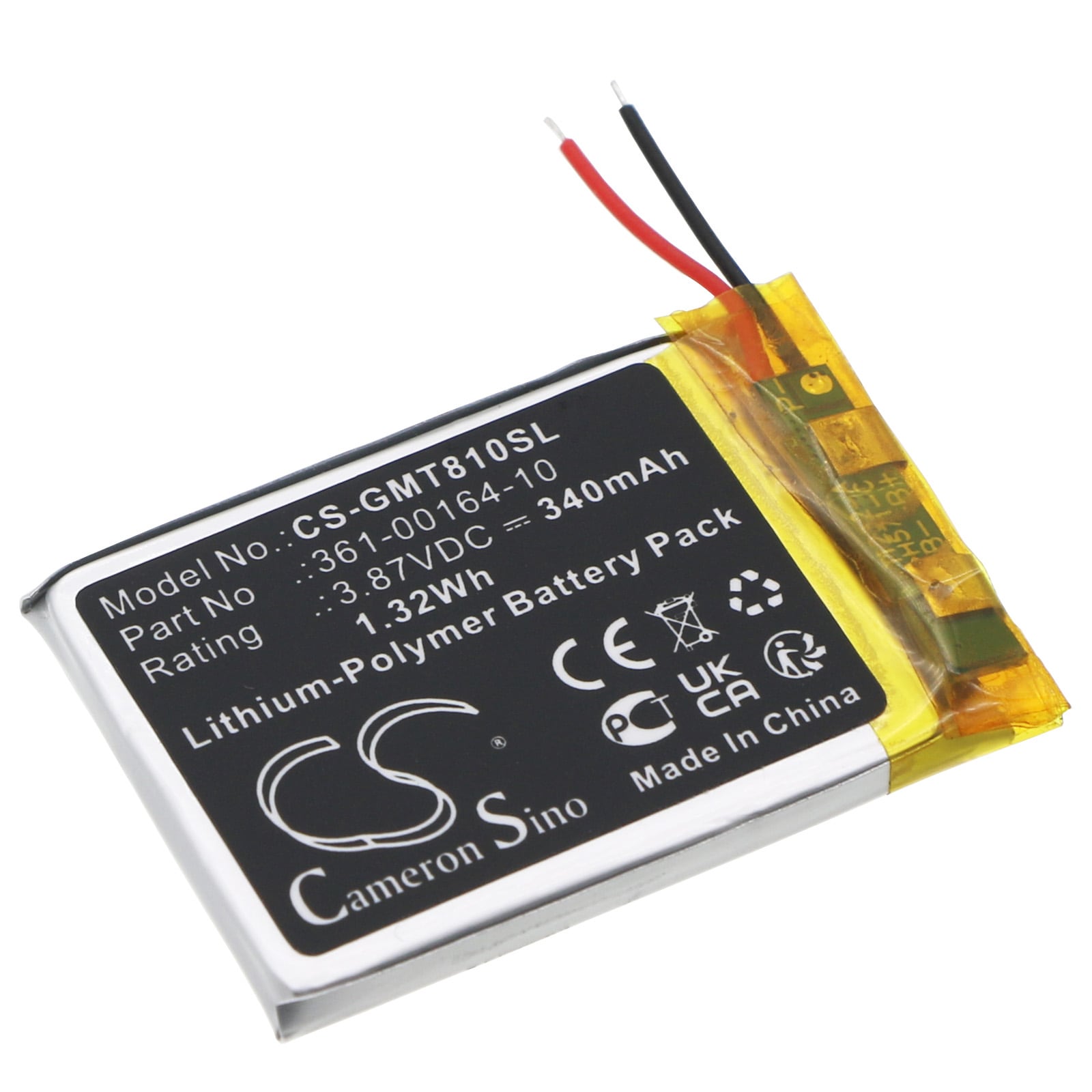 Batteri till Smart klocka för Garmin STD-810G, Instinct Solar