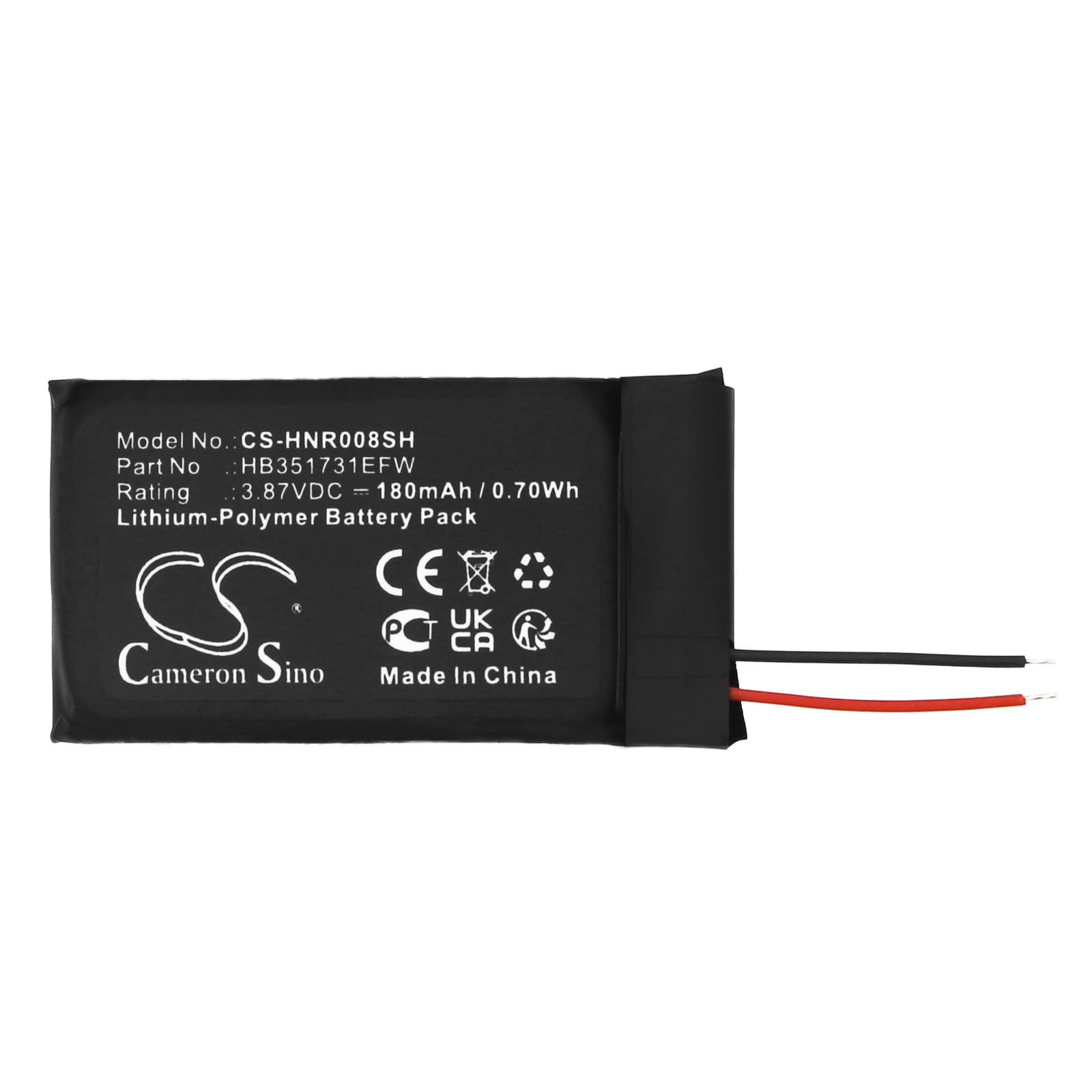 Batteri till Smart klocka för Honor HES-B09, Watch ES
