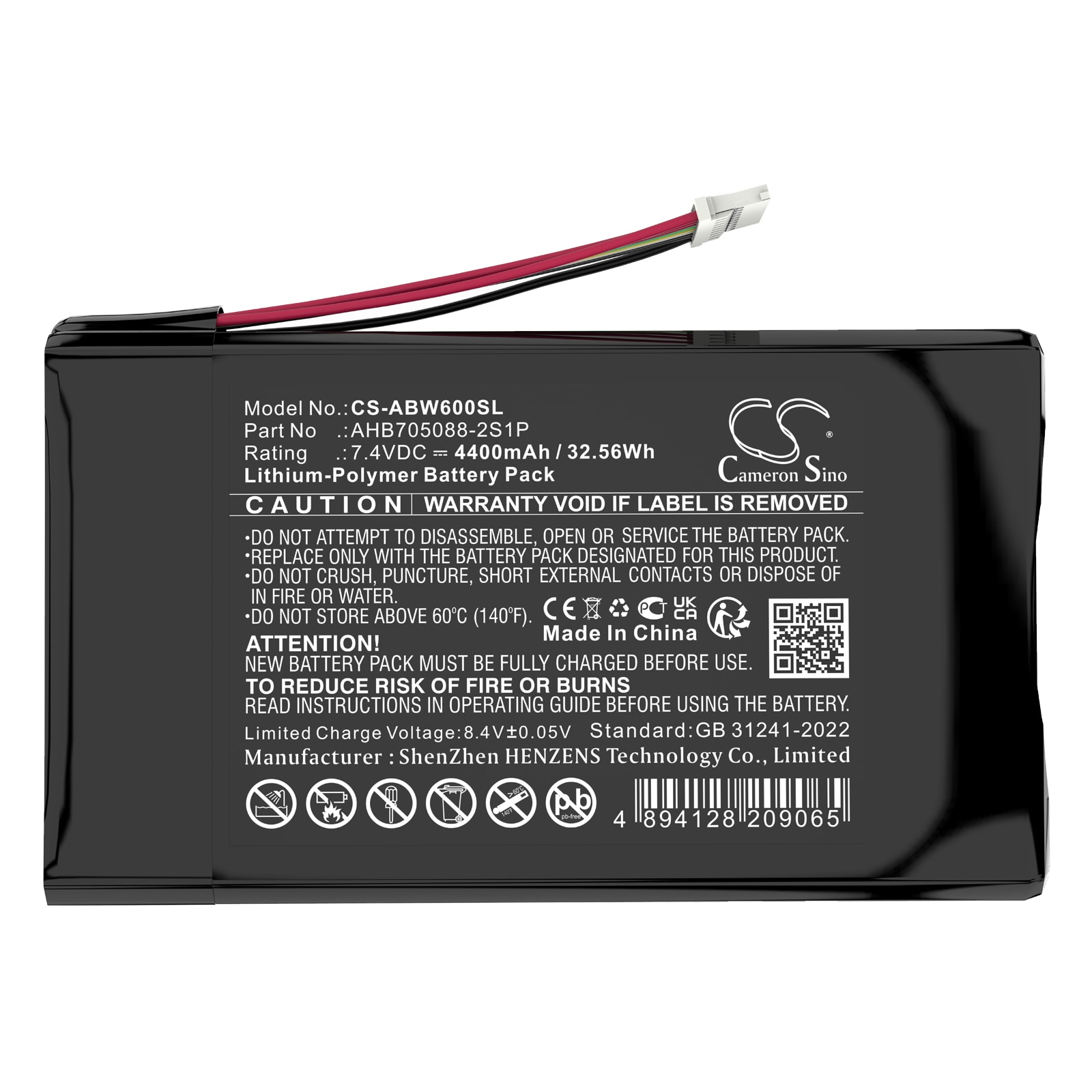 Batteri till Spelkonsol för Anbernic Win600 3020E 3050E 5.94" Mini Handheld Game PC