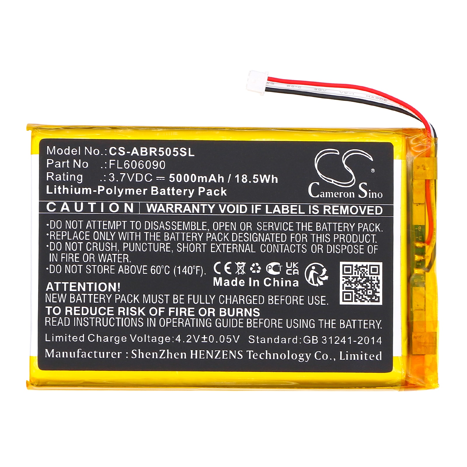 Batteri till Spelkonsol för Anbernic RG505