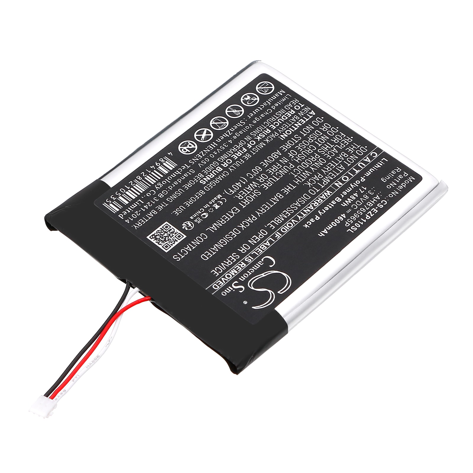 Batteri till Säkerhetskamera för hemmet för Ezviz CS-DP1C-4A1WPFBSR, CS-DP1C