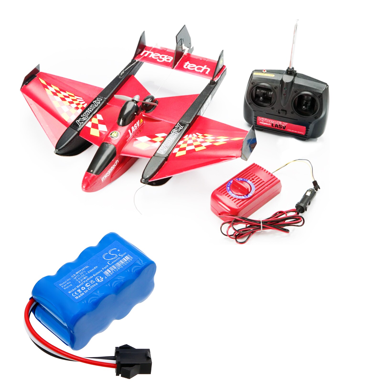 Batteri till Heli/flygplan för Megatech Hydro-Fly
