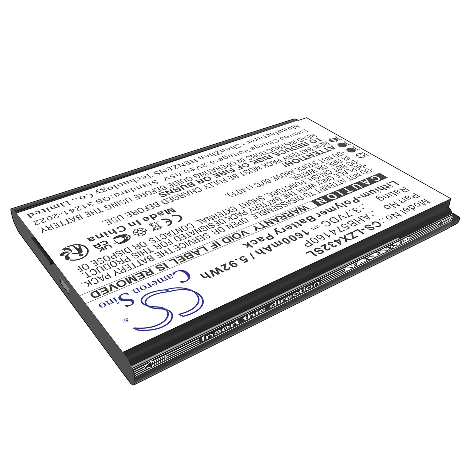 Batteri till Diagnostisk scanner för Launch X431, X431 Diagun