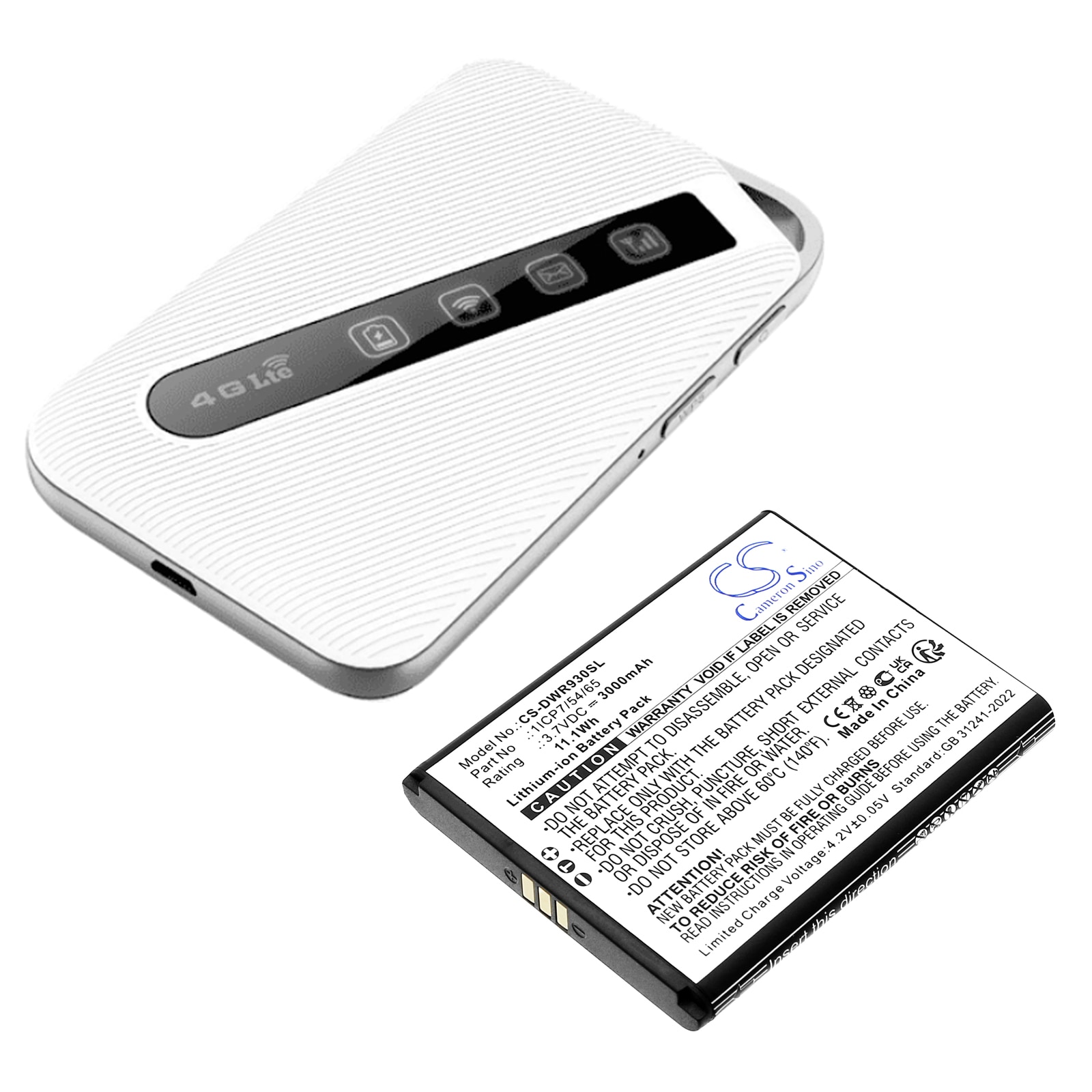Batteri till Hotspot för D-Link DWR-930M