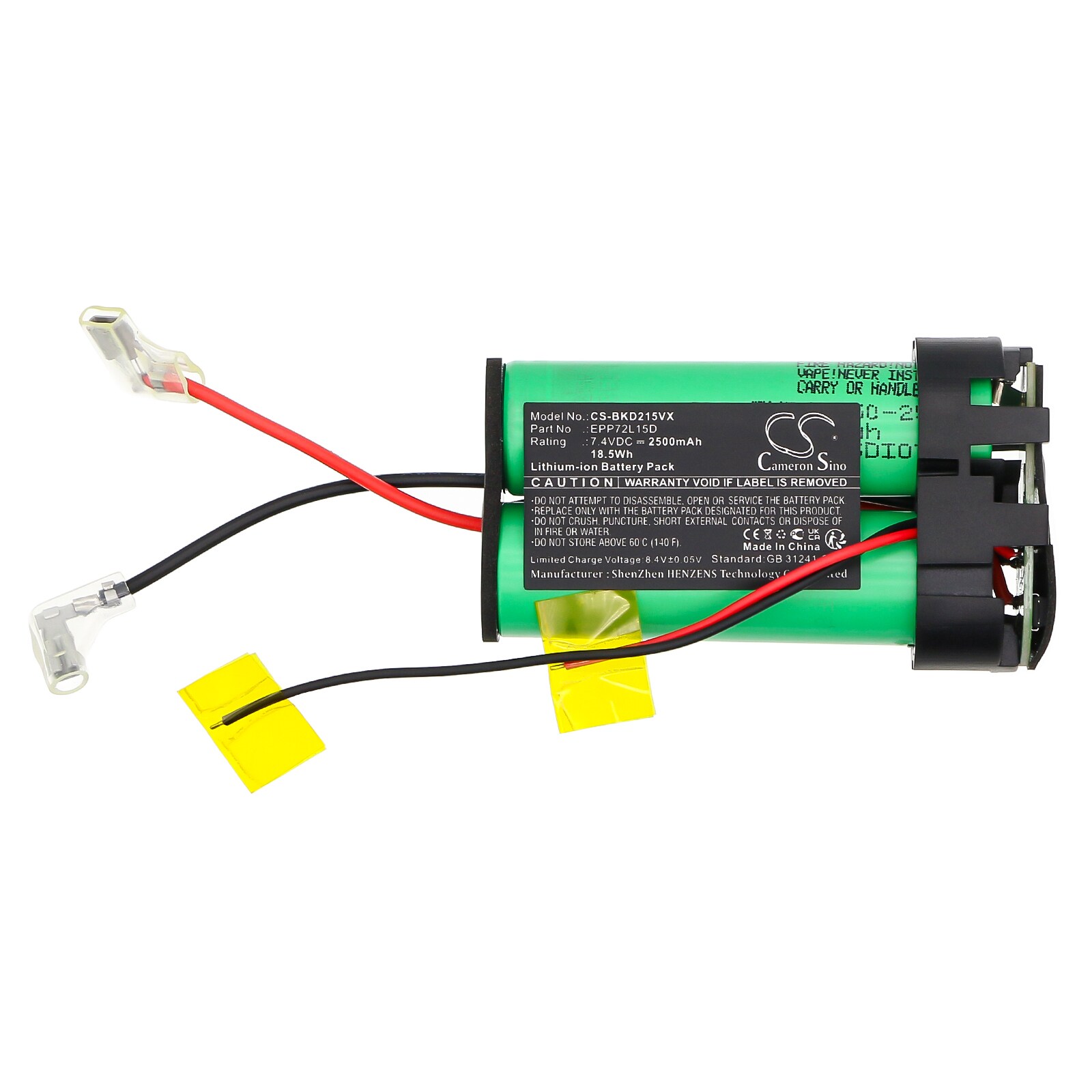 Batteri till Vakuum för Black+Decker HNV215B, HNV215B12