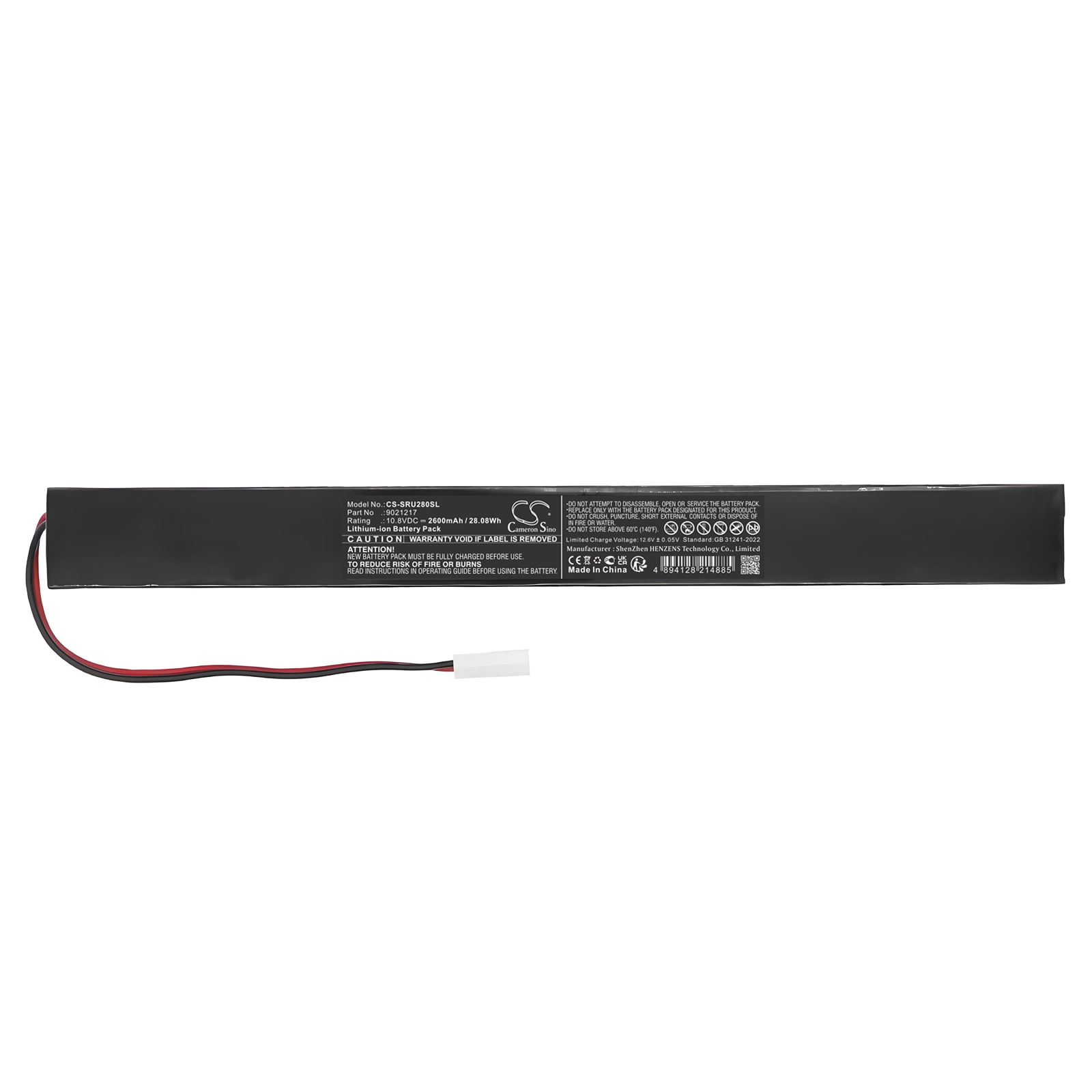 Batteri till Smarta hem för Somfy CL32 Cord Lift, RU 30 Junior, Sonesse 28 m.fl.