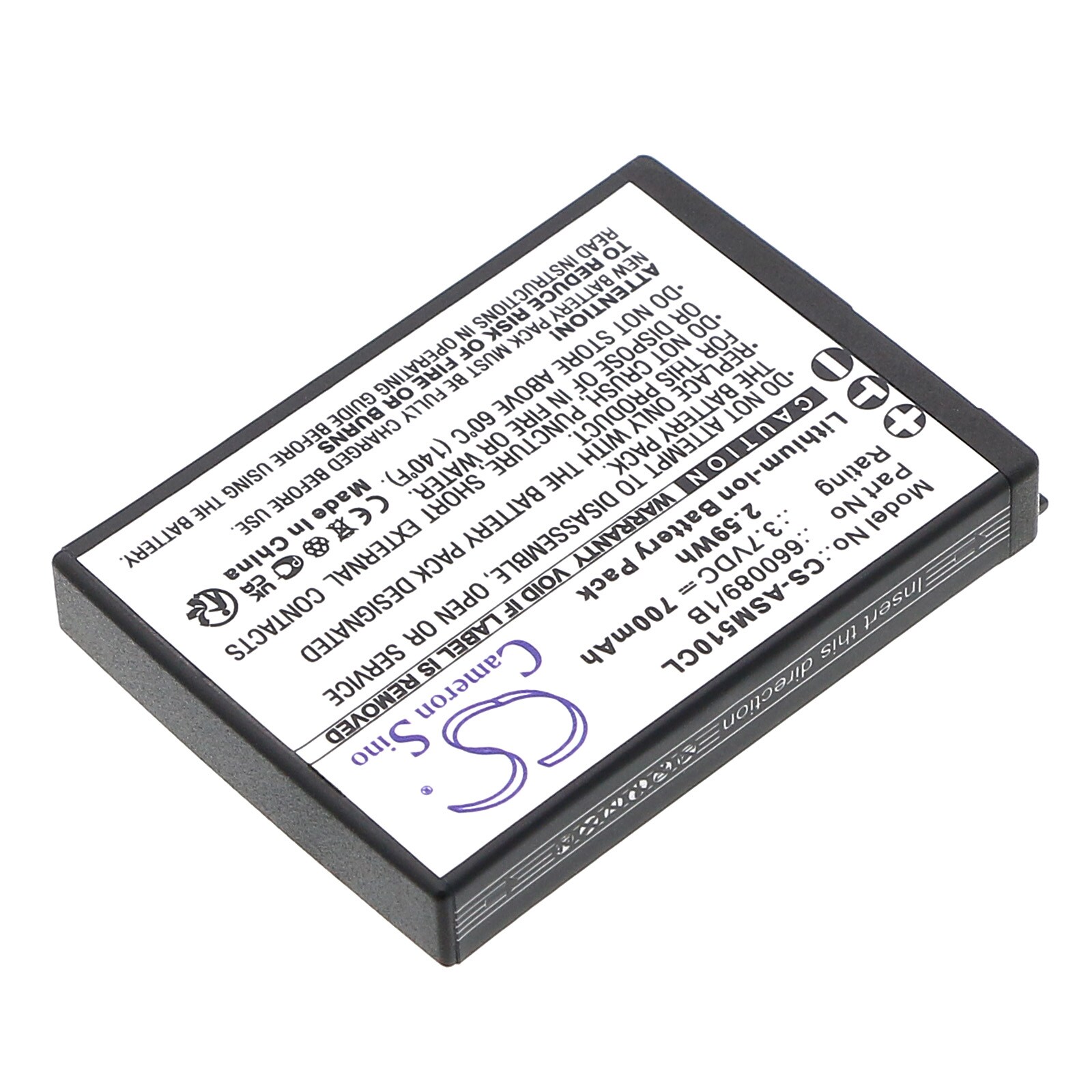Batteri till Sladdlös telefon för Ascom 51 Advanced, A51, A71 m.fl.