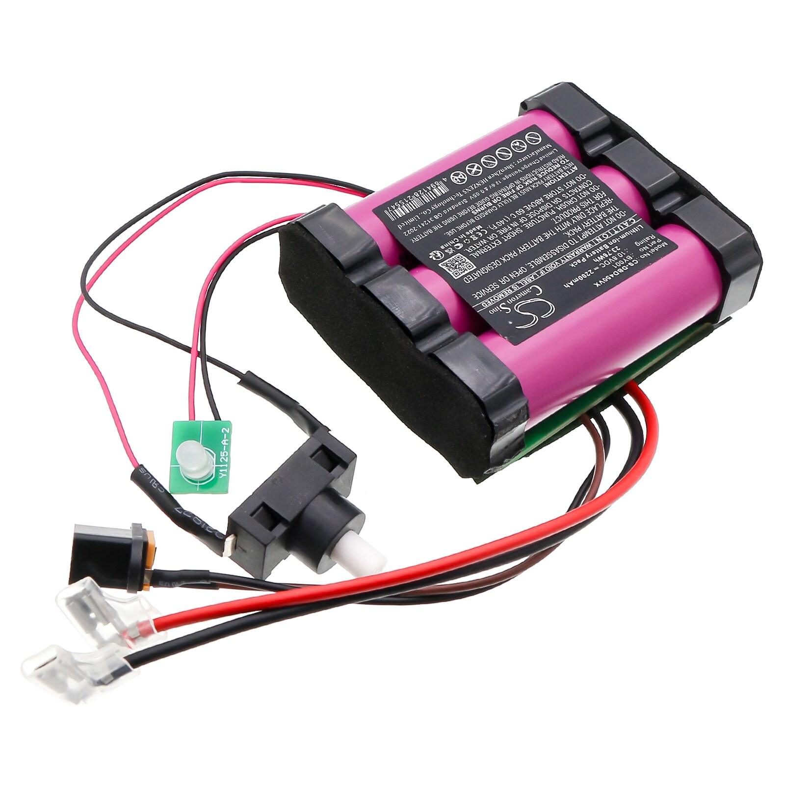 Batteri till Vakuum för Dirt Devil BD45000