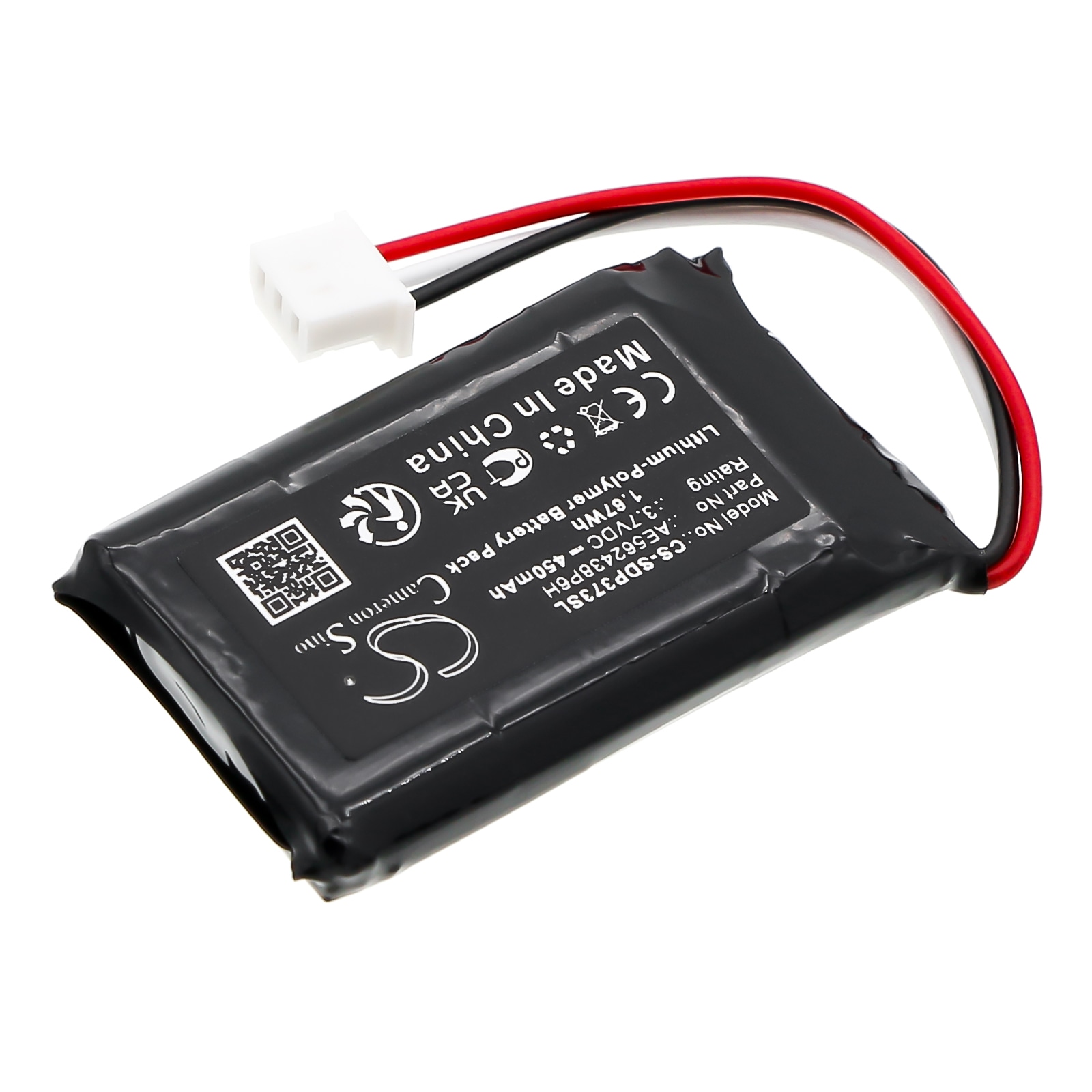 Batteri till Hundhalsband för Dogtra Transmitter 280C, Transmitter IQ