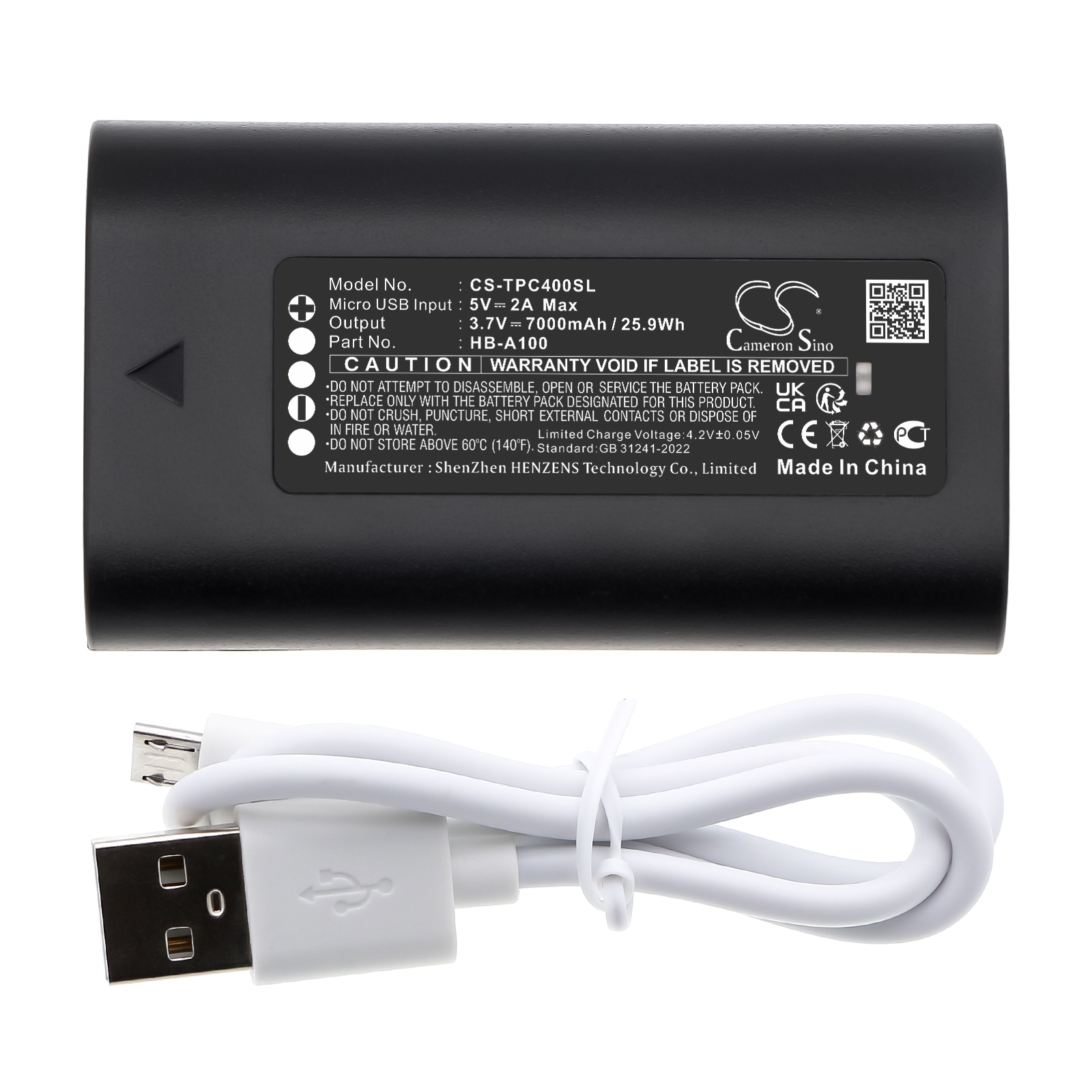 Batteri till Säkerhetskamera för hemmet för TP-Link C400S2, C420S1, C420S2 m.fl.