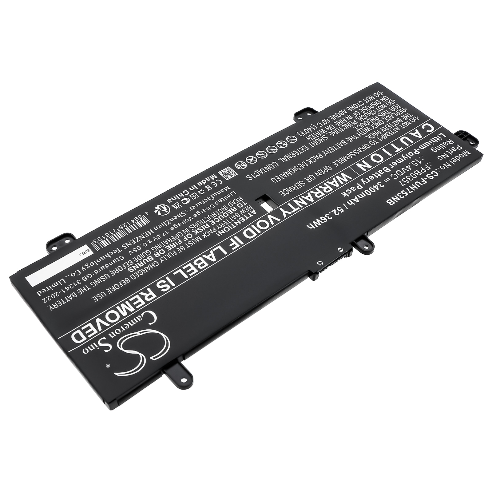 Batteri till Tablett för Fujitsu LifeBook CH75/E3, LifeBook CH90/E3, LifeBook WC1/E3 m.fl.