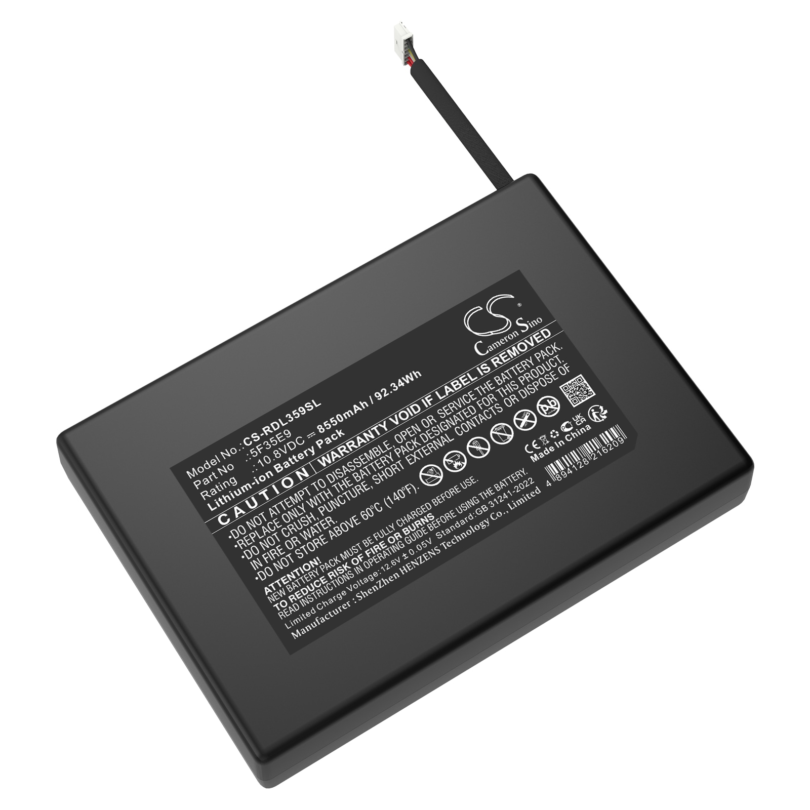 Batteri till Säkerhetskamera för hemmet för Ring Ring power pack