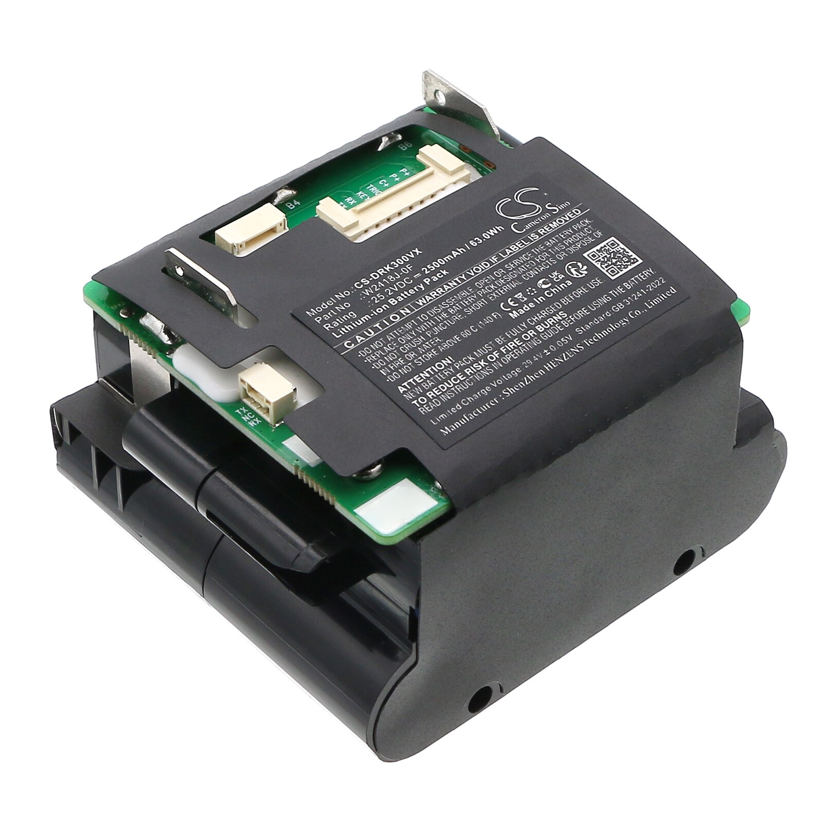 Batteri till Vakuum för Dreame Mova K30, Mova K30 Pro