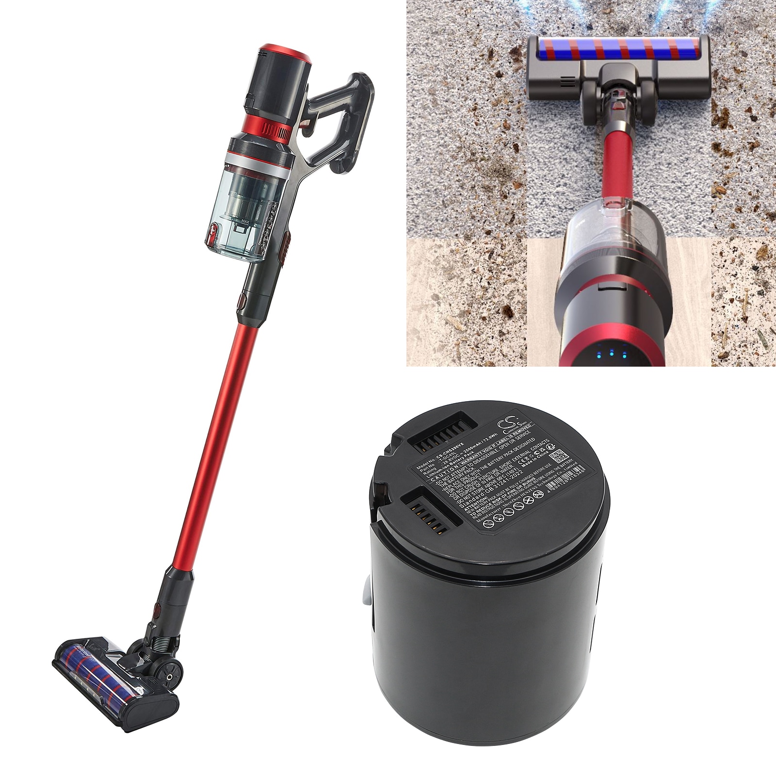 Batteri till Vakuum för Cecotec Conga Rockstar 29600