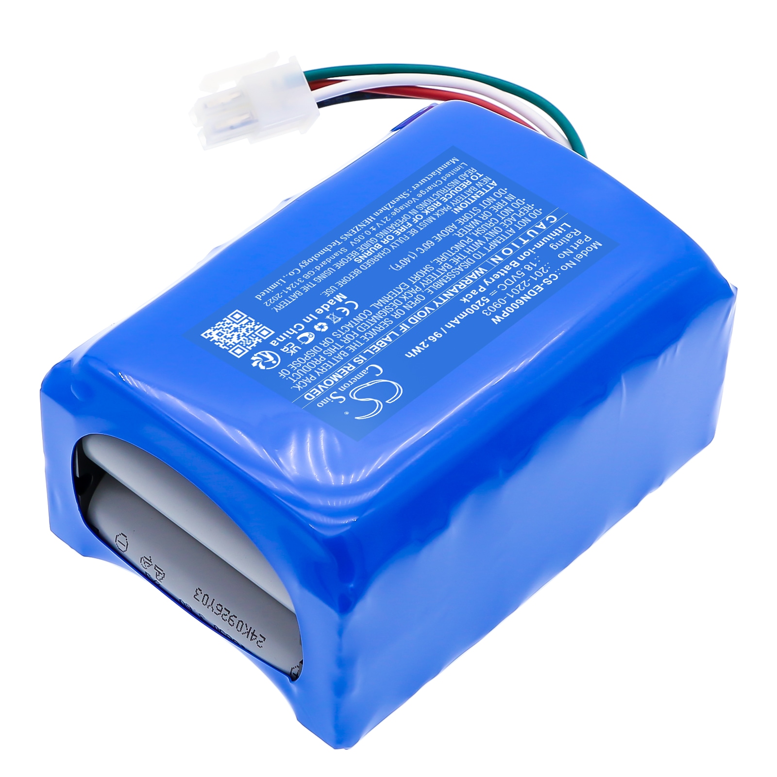 Batteri till Gräsklippare för Ecovacs BAIZE, G1-800, G1-800G m.fl.