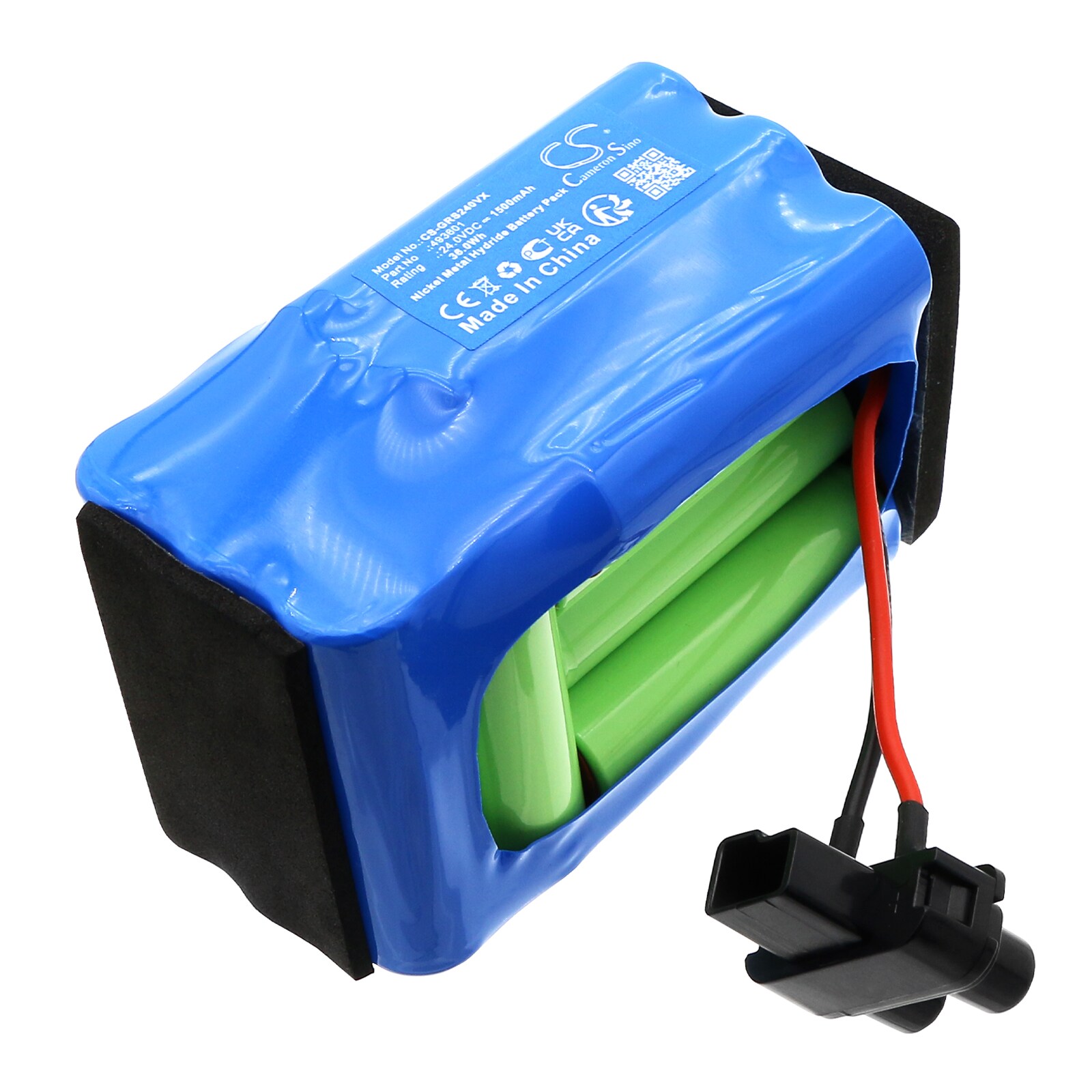 Batteri till Vakuum för Gorenje 467587, SVC240W, VCSP1002D