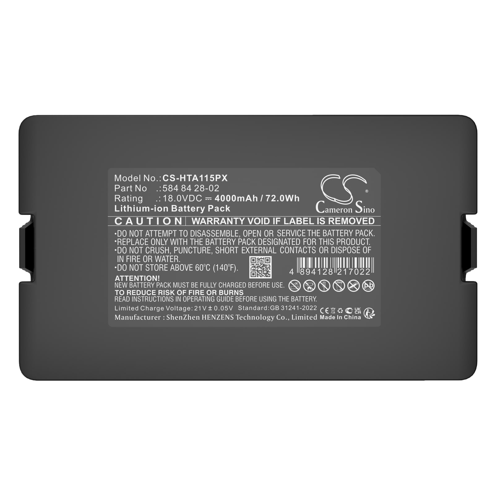 Batteri till Gräsklippare Gardena Sileno / Automower / Flymo / Husqvarna - 4000mAh