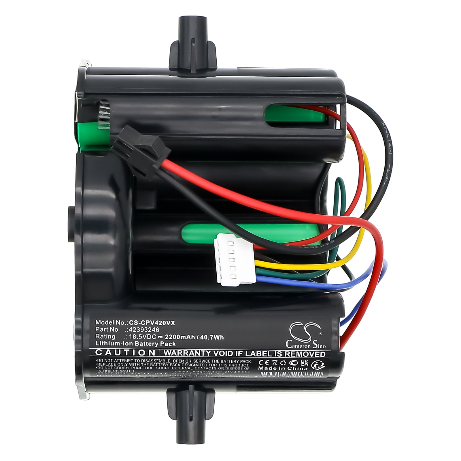 Batteri till Vakuum för Concept VP4135 (5 pin), VP4201 (5 pin)