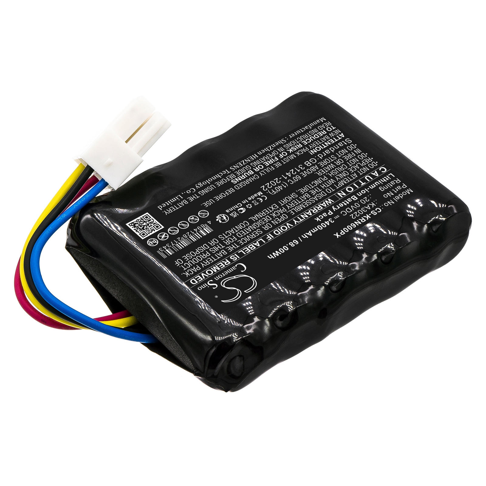 Batteri till Gräsklippare för Kress Mission, Mission KR100 Nano, Mission KR101E Nano m.fl.