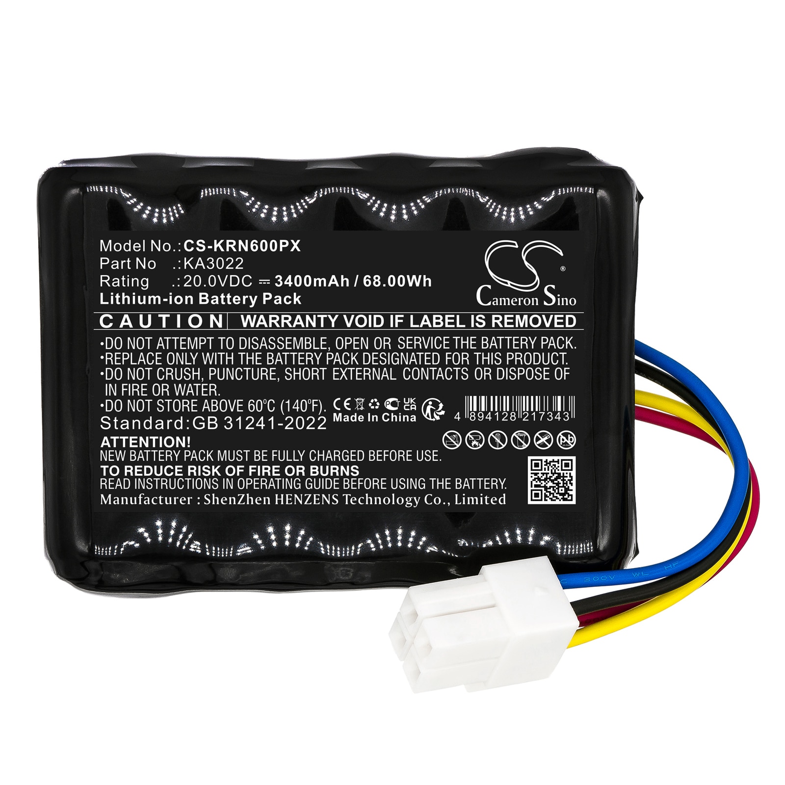 Batteri till Gräsklippare för Kress Mission, Mission KR100 Nano, Mission KR101E Nano m.fl.