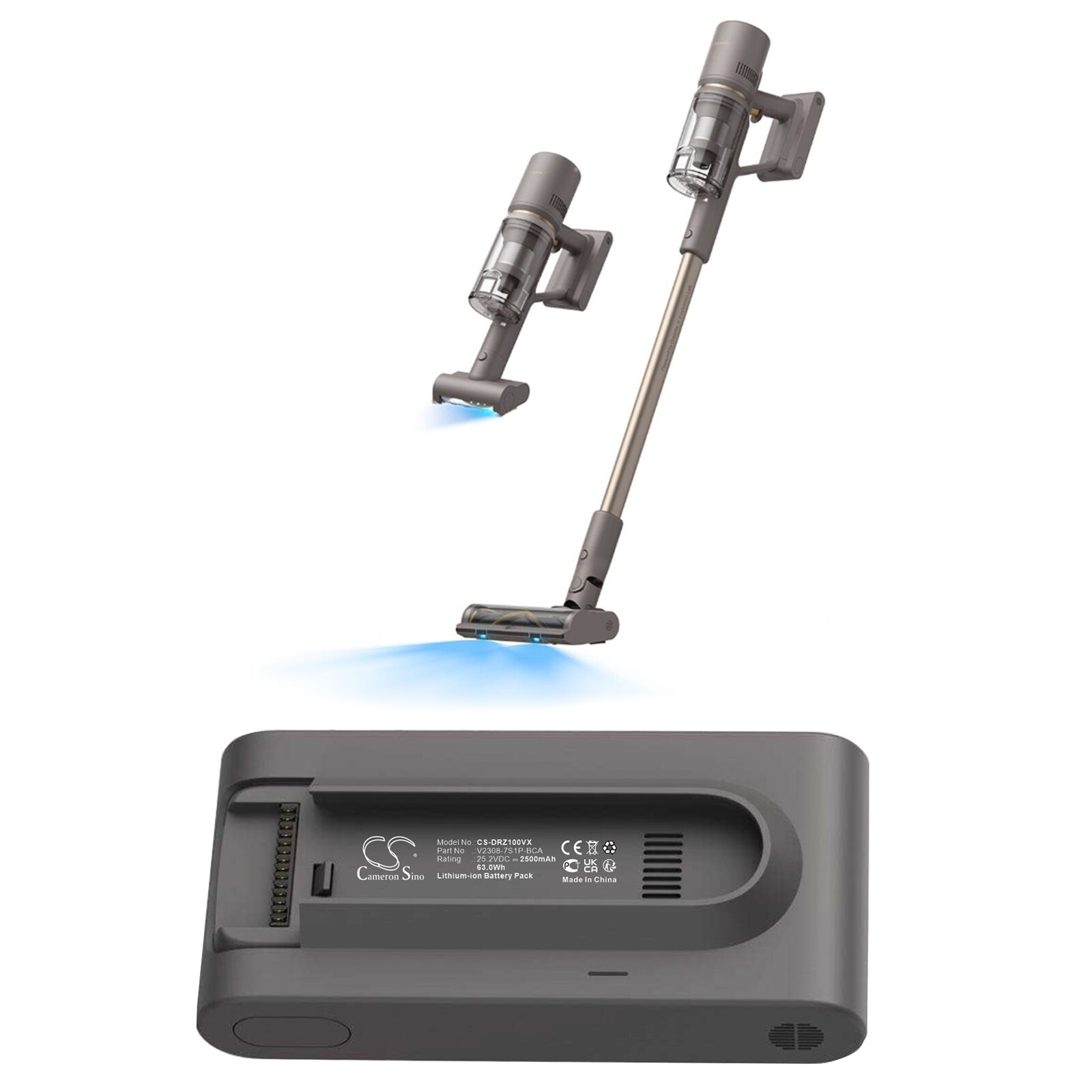 Batteri till Vakuum för Dreame Z10, Z10 Station Cordless Stick Vacuum